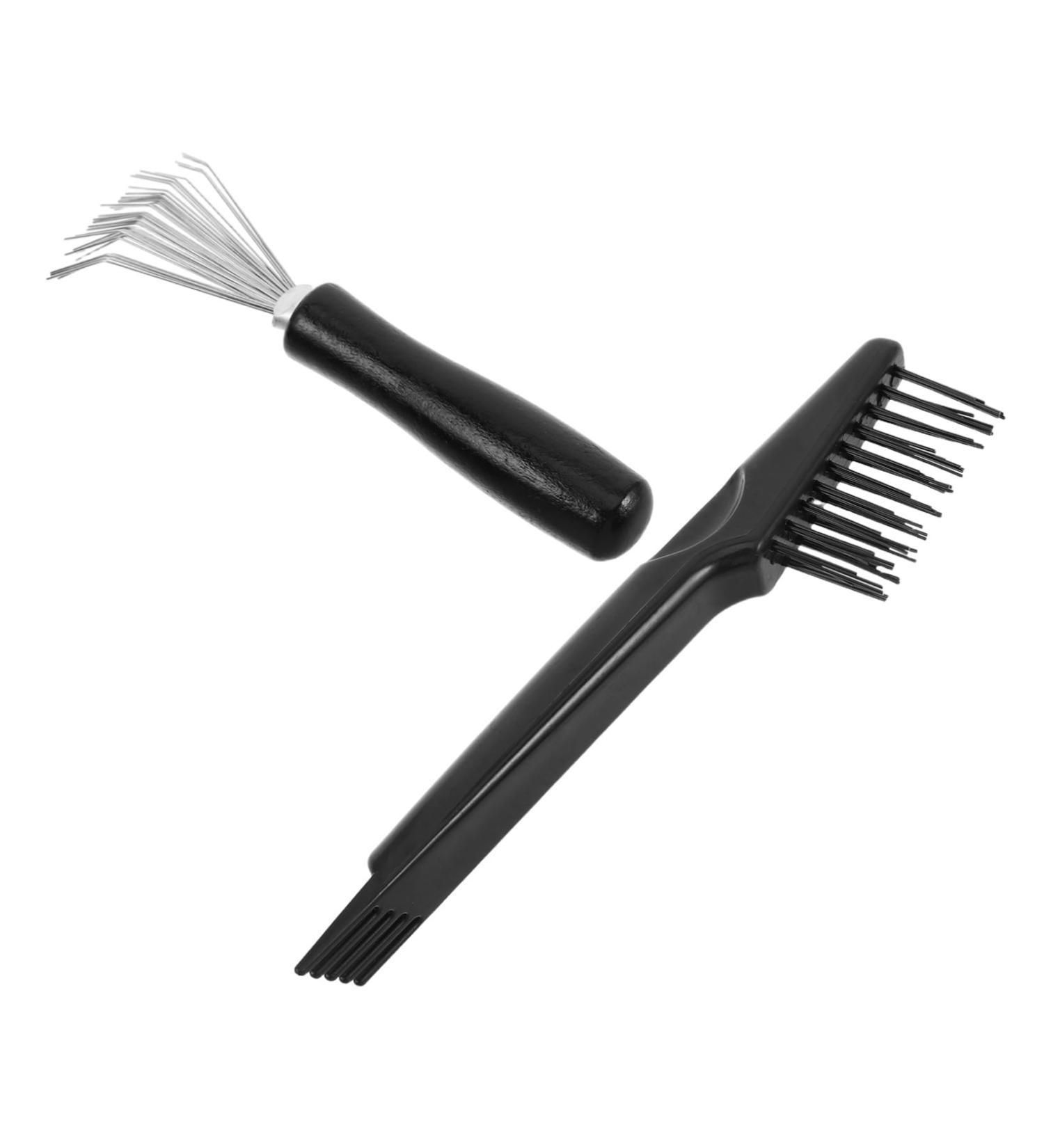 Mipcase 2pi ces Brosse De Nettoyage Pour Peignes Avec R teau M tallique Pour Enlever La Poussi re Poils Kit De Nettoyage Pour Brosses Cheveux - Buy Online on GoSupps.com