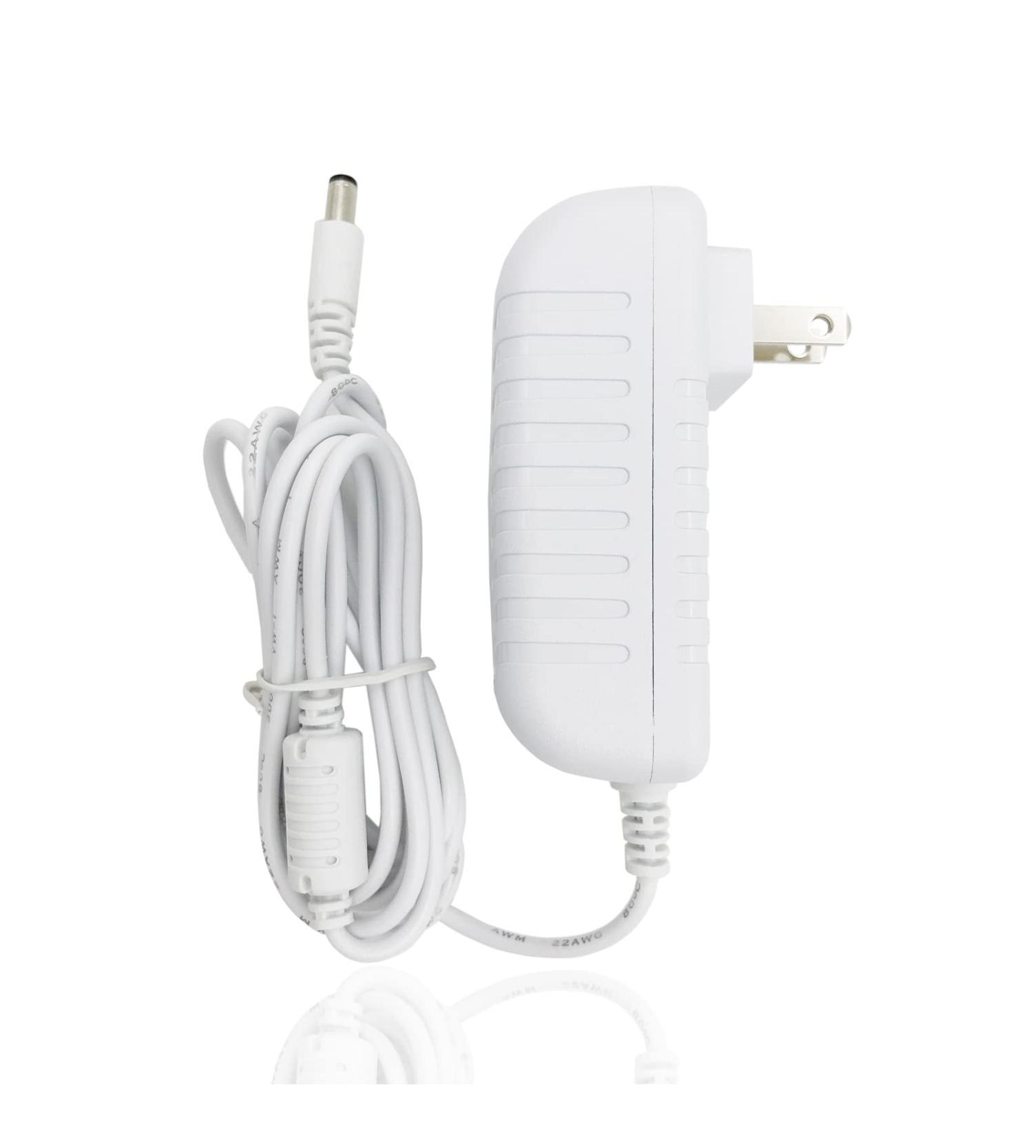 4moms Mamaroo RockaRoo Baby Swing Power Cord Replacement | 12V AC Adapter Charger - 6.6 ft White Cable - Buy Online on GoSupps.com