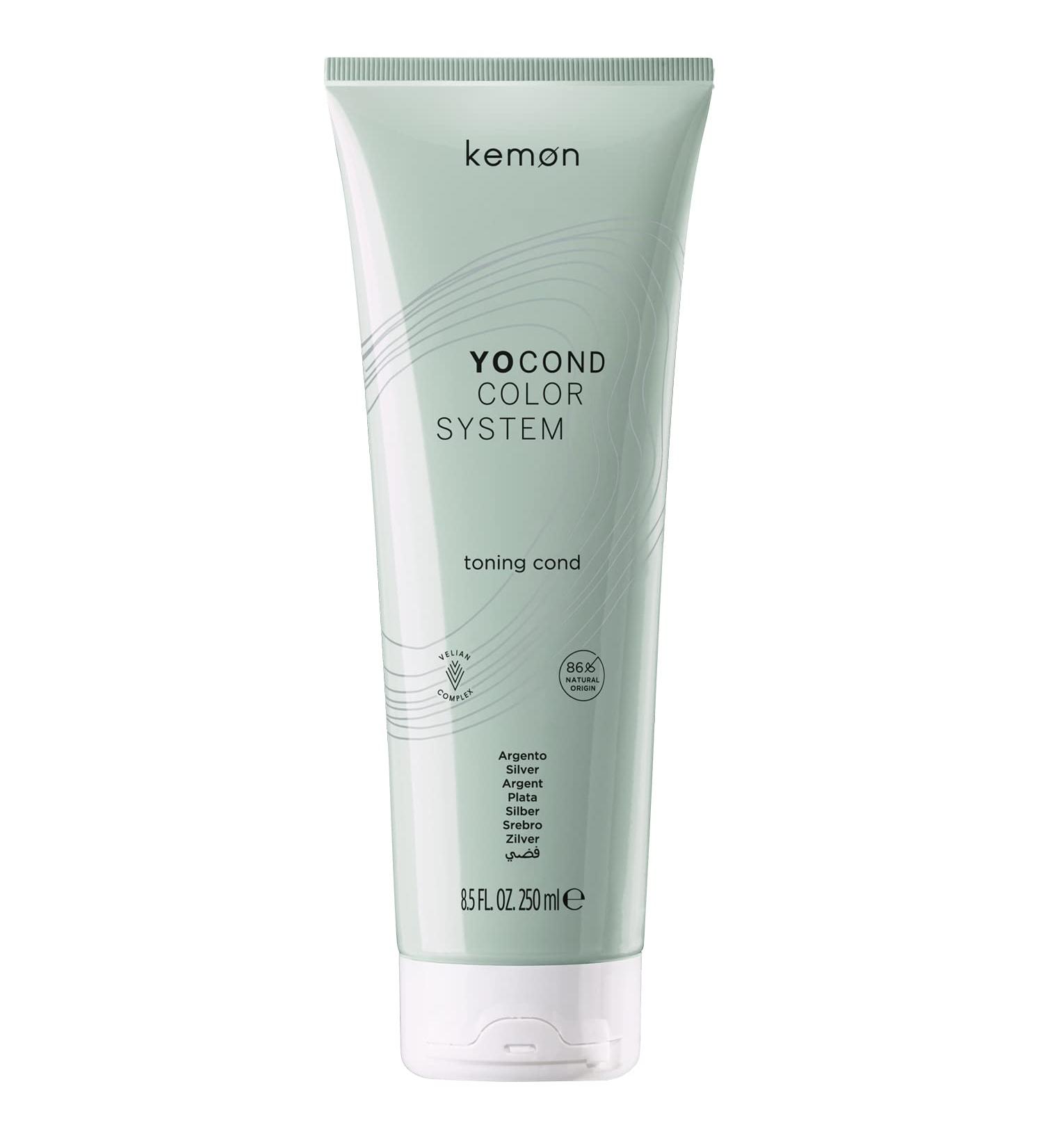 Kemon Yo Cond silver reflective conditioner of natural origin with yogurt extract and organic plants 250 ml - Buy Online on GoSupps.com