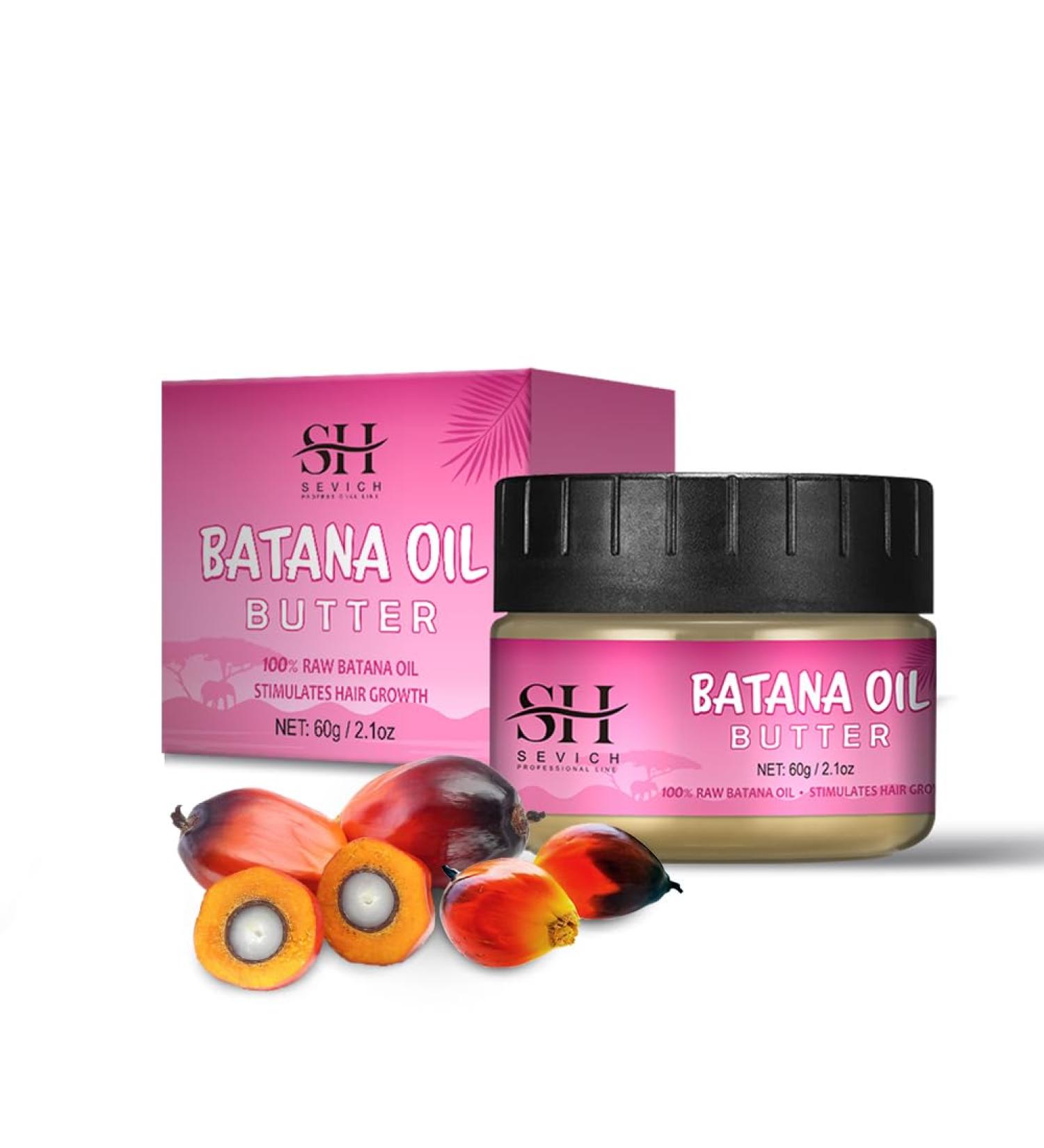 SEVICH Hair Butter with 100% Pure Raw Batana Oil - From Honduras Batana Oil for Hair Growth Repair Damaged Hair Nourishes Thin Hair Scalp Skin and Loss Hair Growth Fir for All Hair Types 2.1Oz - Buy Online on GoSupps.com
