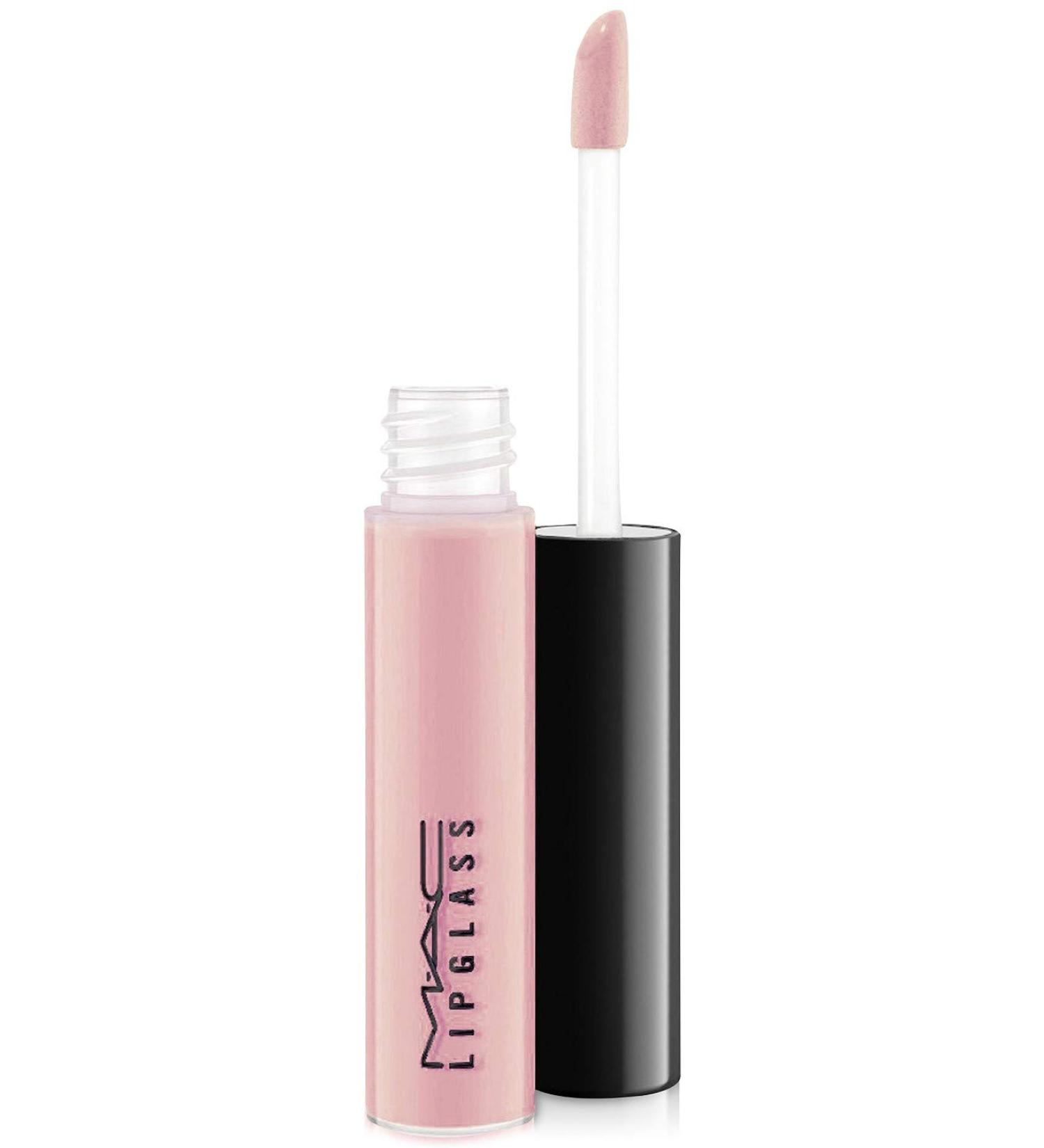 MAC Mini Lipglass Lip Gloss  Oyster Girl  0.08 oz / 2.4 g