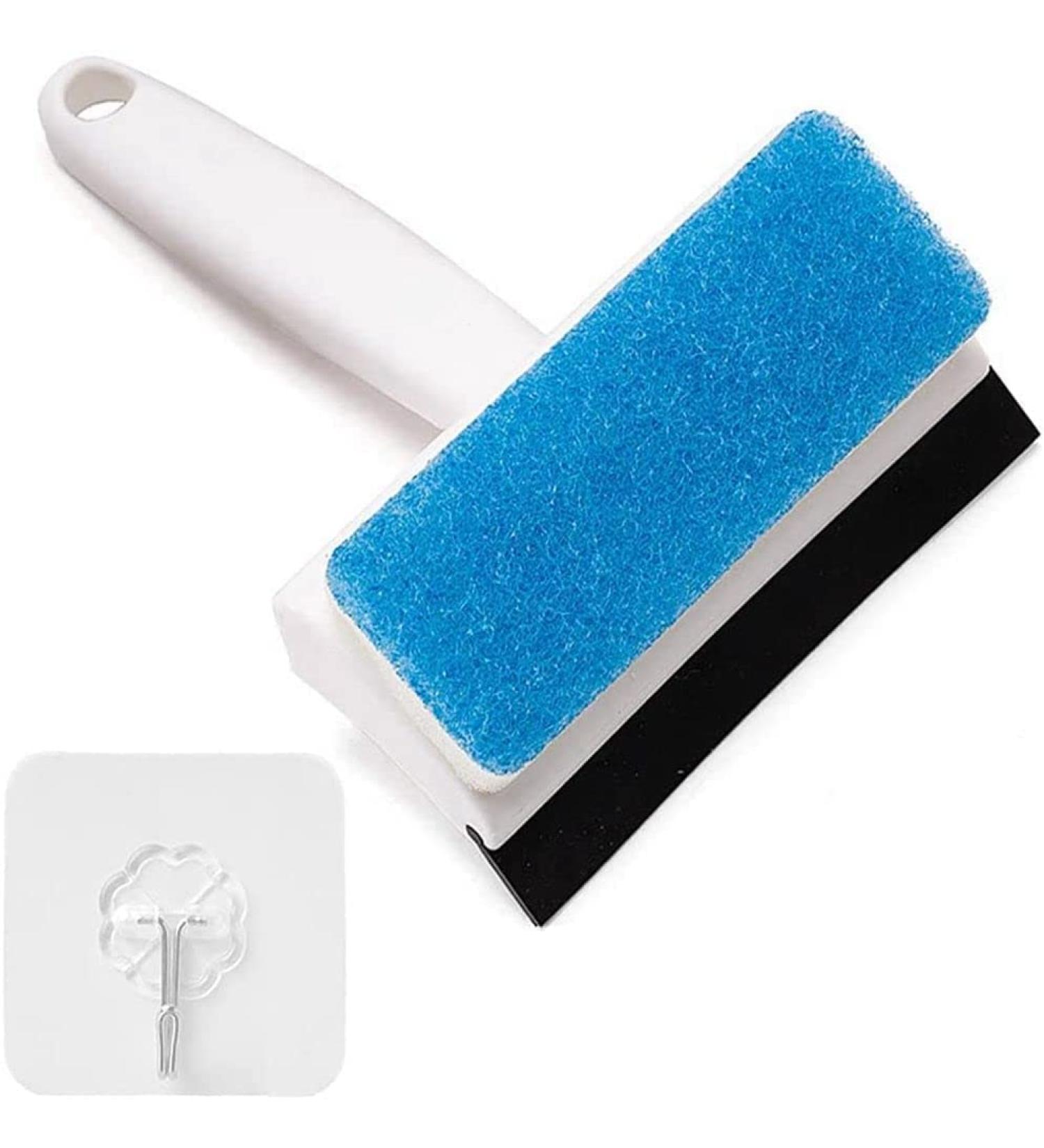 Durable Household Sponge&Pp Bathroom for Shower Doors Mirror Glass Door Glass Window Wiper Squeegees Window Cleaning Scraper Cleaning Tools Practical Processed - Buy Online on GoSupps.com