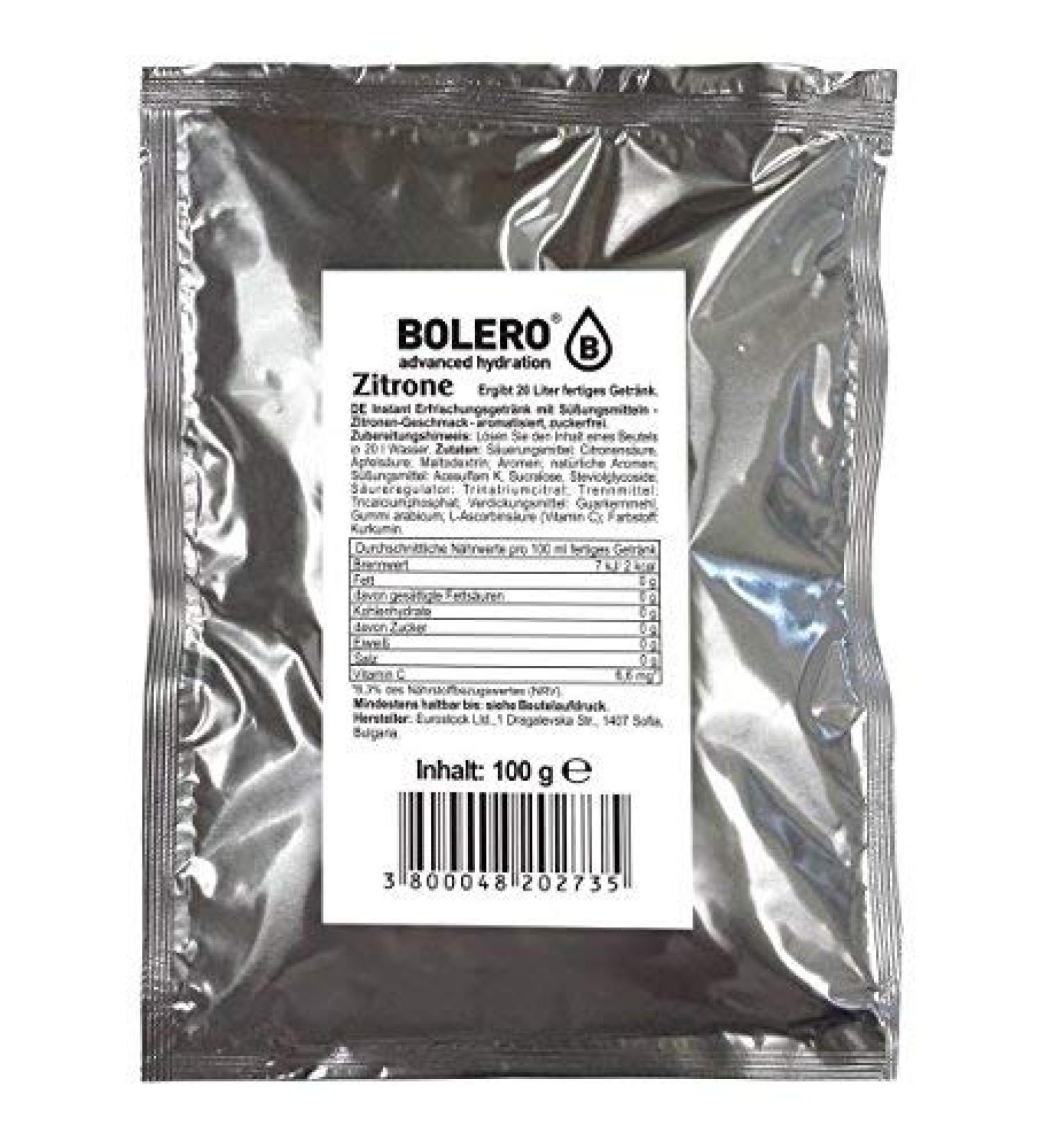  Bolero Bolero Drink Kola with Stevia 100g Sachet + Increase 600ml Shaker - Buy Online on GoSupps.com