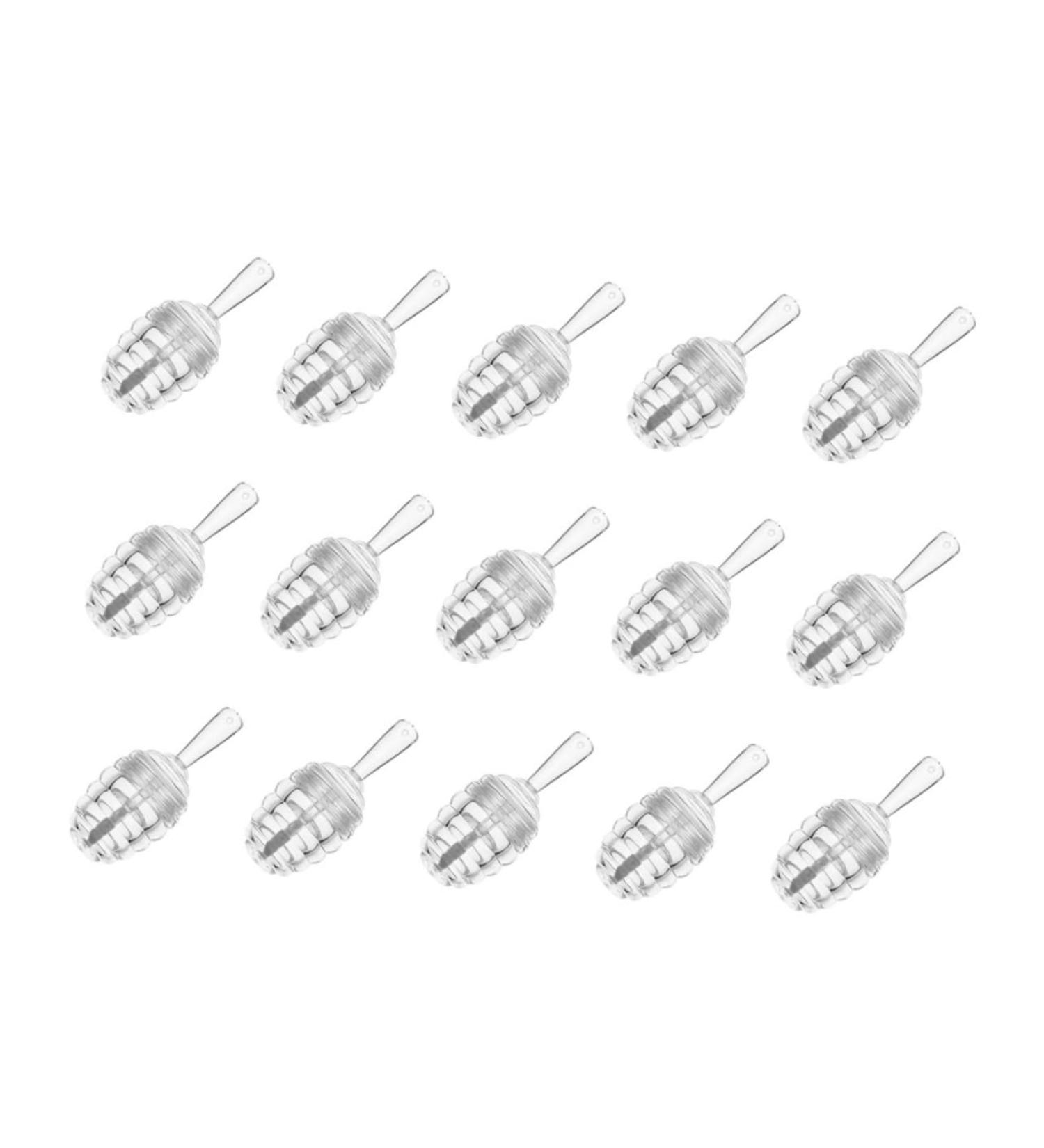 Beatifufu Lip Gloss Making Kit 15 Pieces Honey Jar Lip Gloss Bottles Reusable Containers - Buy Online on GoSupps.com