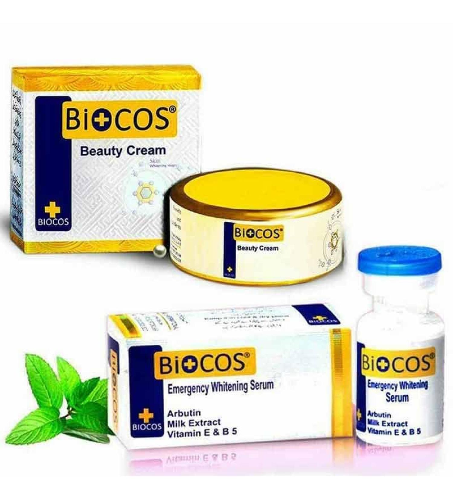 BIOCOS Beauty Cream & Whitening Serum Fairness Magic Night Repair Cream - Buy Online on GoSupps.com