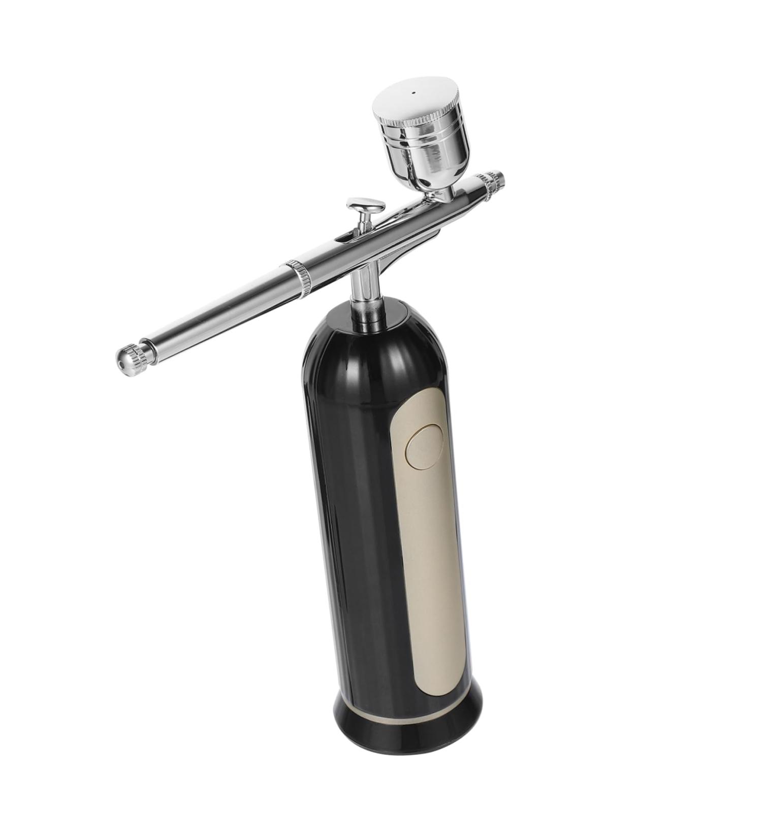 PAMINGONO 1 Set Spray Hydrating Apparatus Cake Decorating Kit Makeup Kit Nail Kit Black Aluminum Alloy 19.00X15.50X4.50CM Black - Buy Online on GoSupps.com