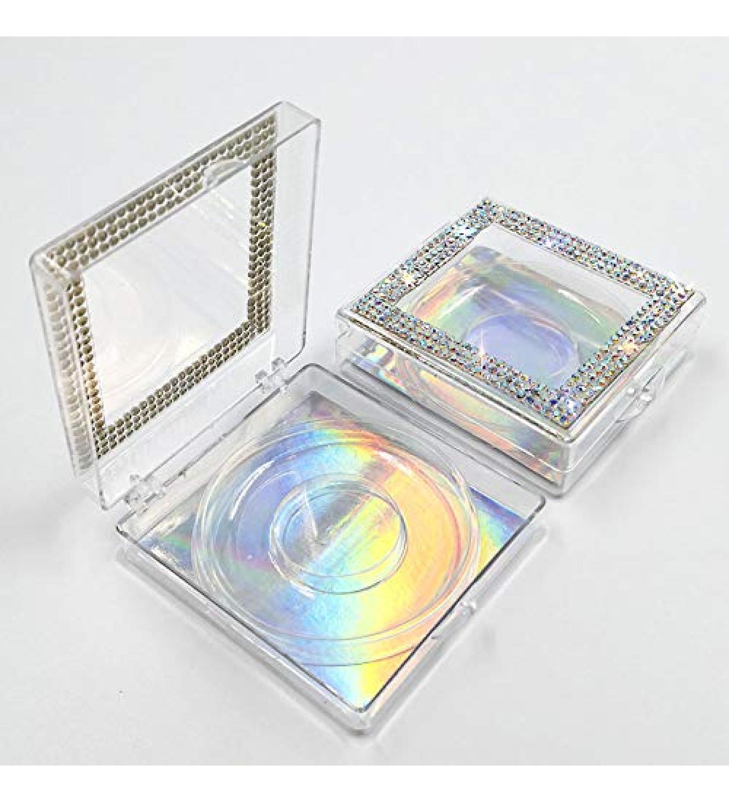 Buy HBZGTLAD 10PCS 3D False Eyelashes Packaging | Glitter Lash Case - Empty Eyelash Box (ZFX-OP8) - International Shipping Available - Buy Online on GoSupps.com