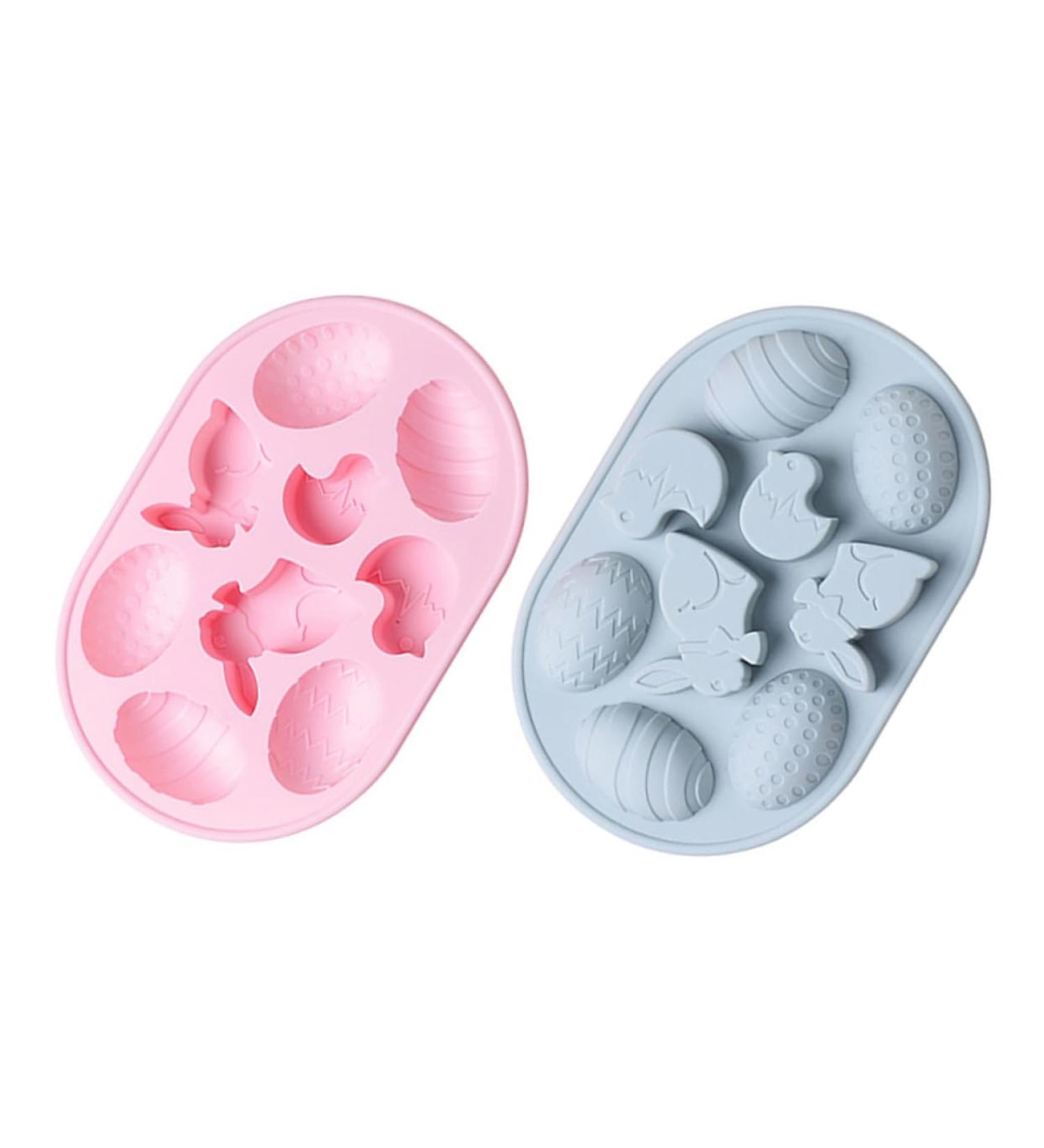 Zerodeko 2pcs Silicone Cake Mold Resin Silicone Molds 3D Chocolate Silicone Easter Silicone Baking Molds Soap - Buy Online on GoSupps.com