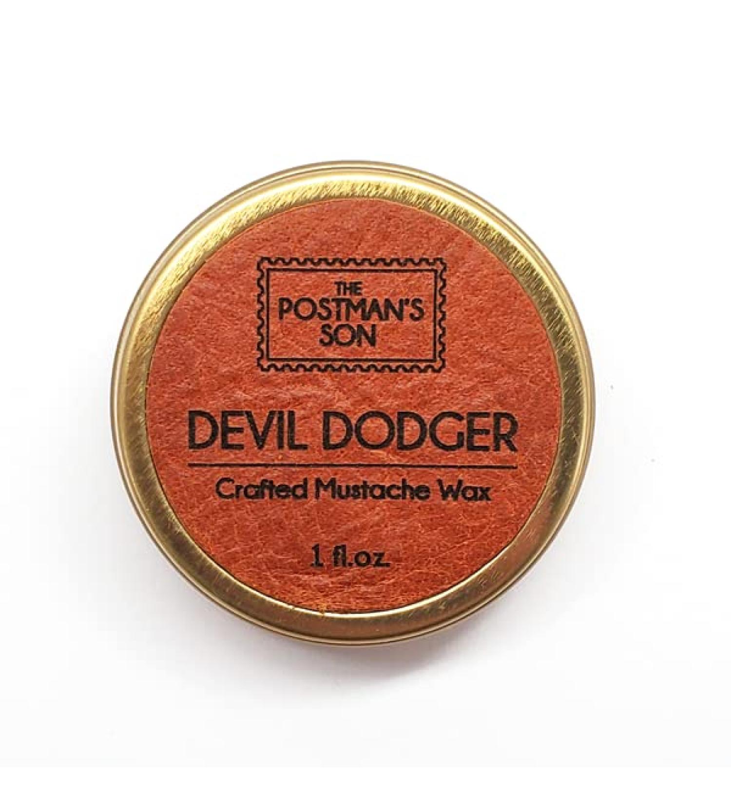 Devil Dodger Mustache Wax - The Postman's Son - 1 fl oz | Premium Mustache Care for International Shipping - Buy Online on GoSupps.com