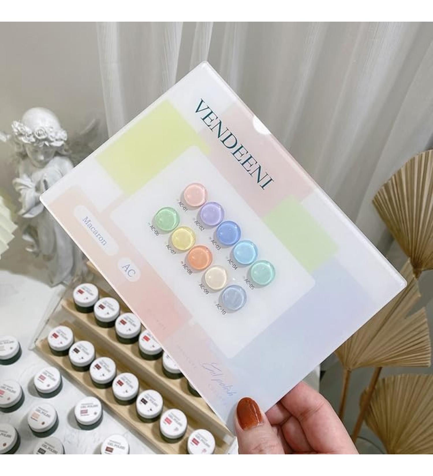 10 Colors/Set Gel Nail Polish Sequins Glitter Transparent UV Gel Varnish Colorful Purple Blue Nail Art Gel Lacquer - (Color: AC) - Buy Online on GoSupps.com