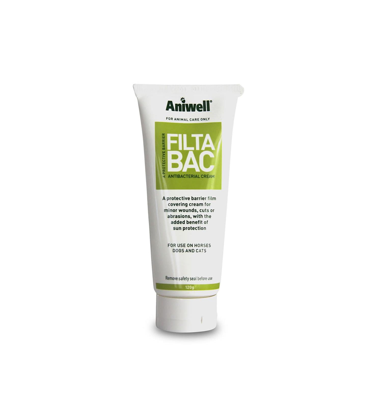Aniwell Filtabac Antibacterial Cream with Sunblock x Size: 120g Tube