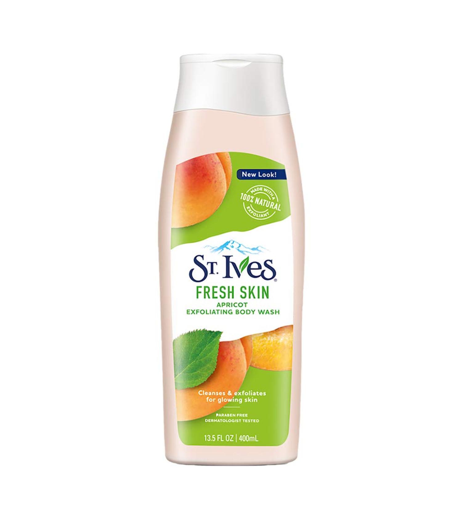 Buy St. Ives Smooth & Glow Body Wash - Apricot 13.5 oz | Nourishing Hydration for Radiant Skin | International Shipping Available - Buy Online on GoSupps.com
