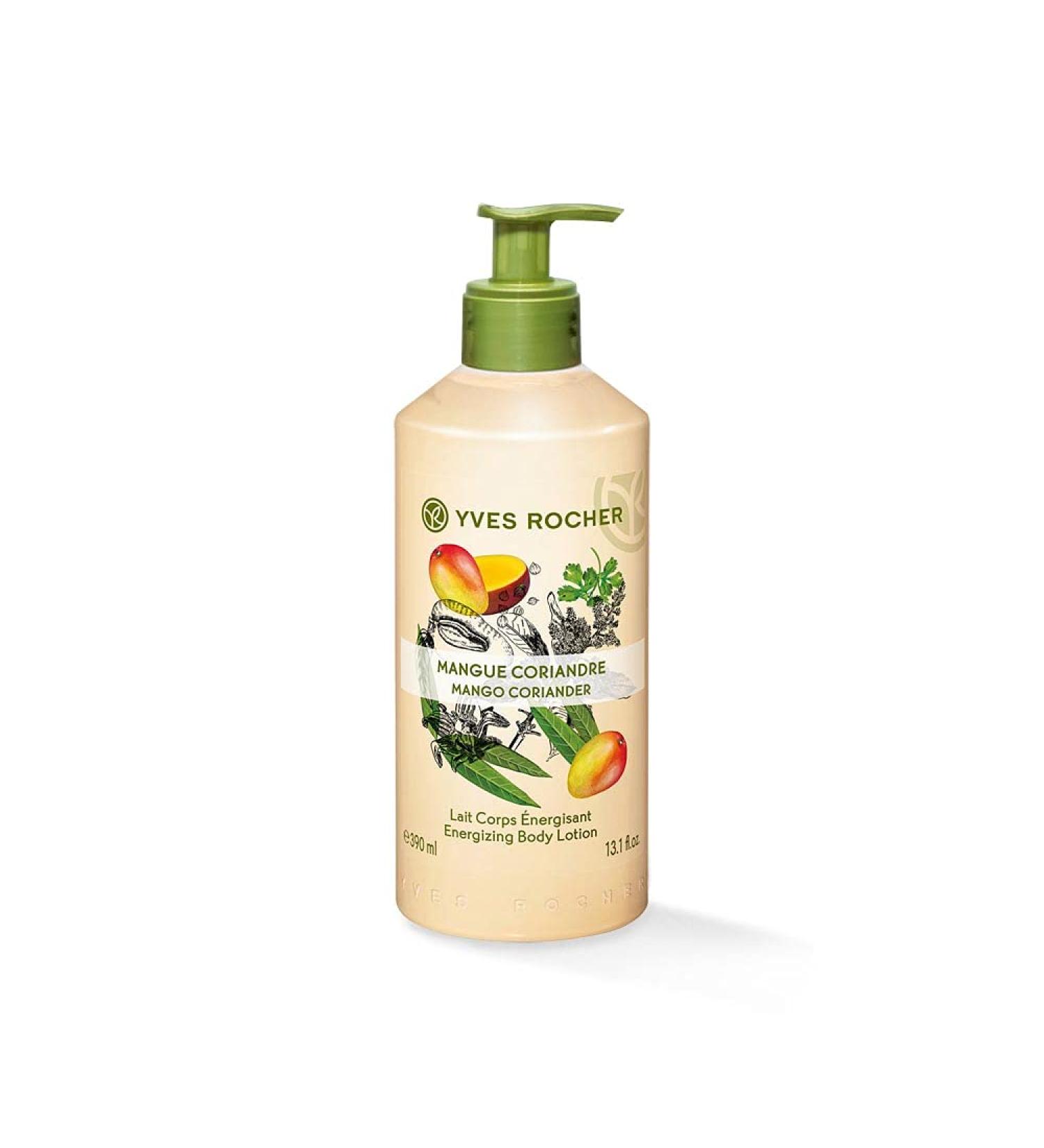 YVES ROCHER Sensual Body Lotion 13.1 Oz (Mango Coriander)