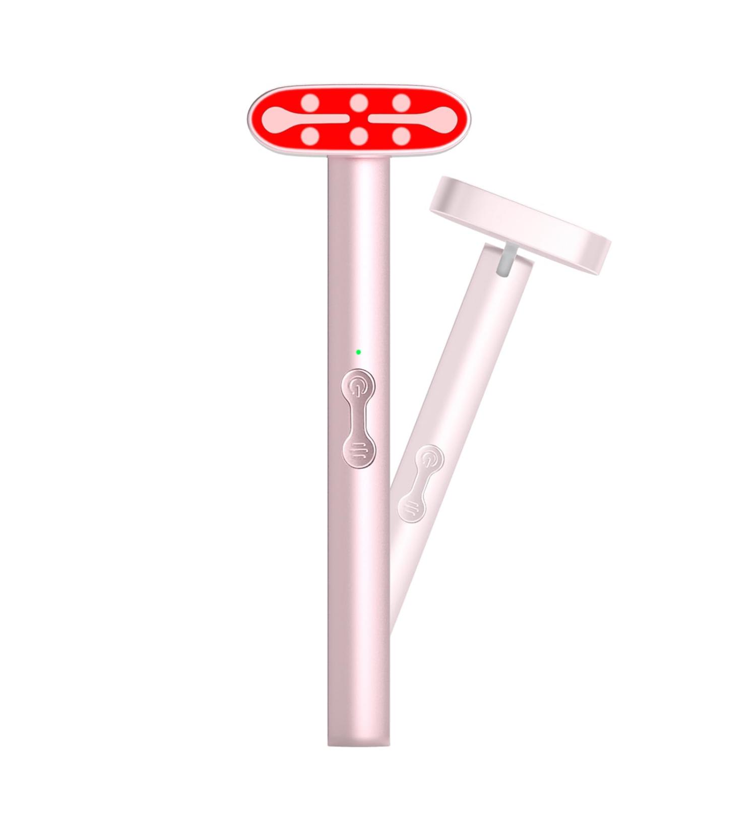 7-in-1 LED Light Therapy Mask - Red & Blue Light Facial Treatment for Skin Care at Home - Buy Online on GoSupps.com