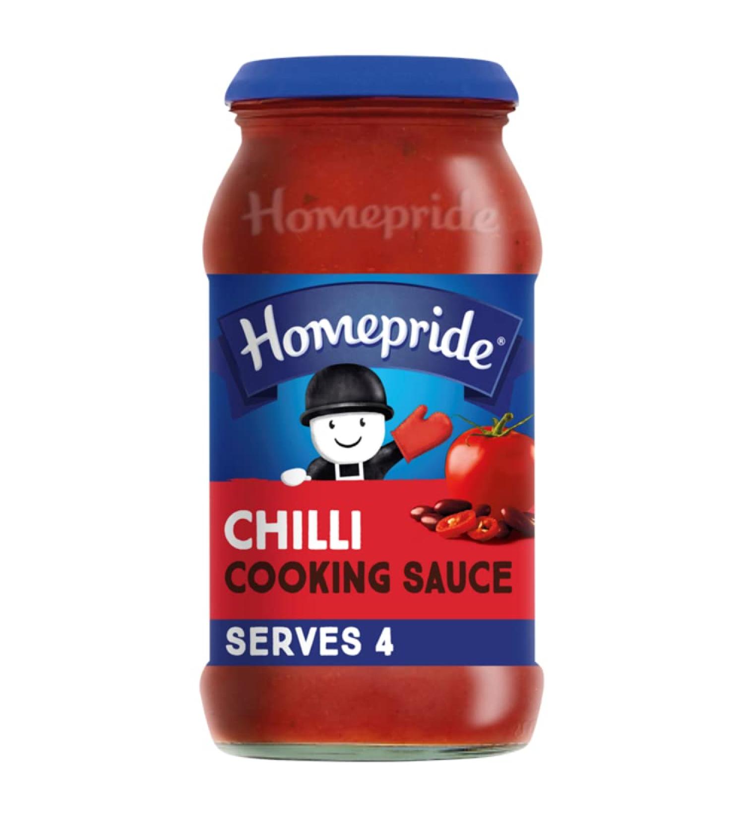  Homepride Homepride Cooking chili sauce in a jar of 485 g - Buy Online on GoSupps.com