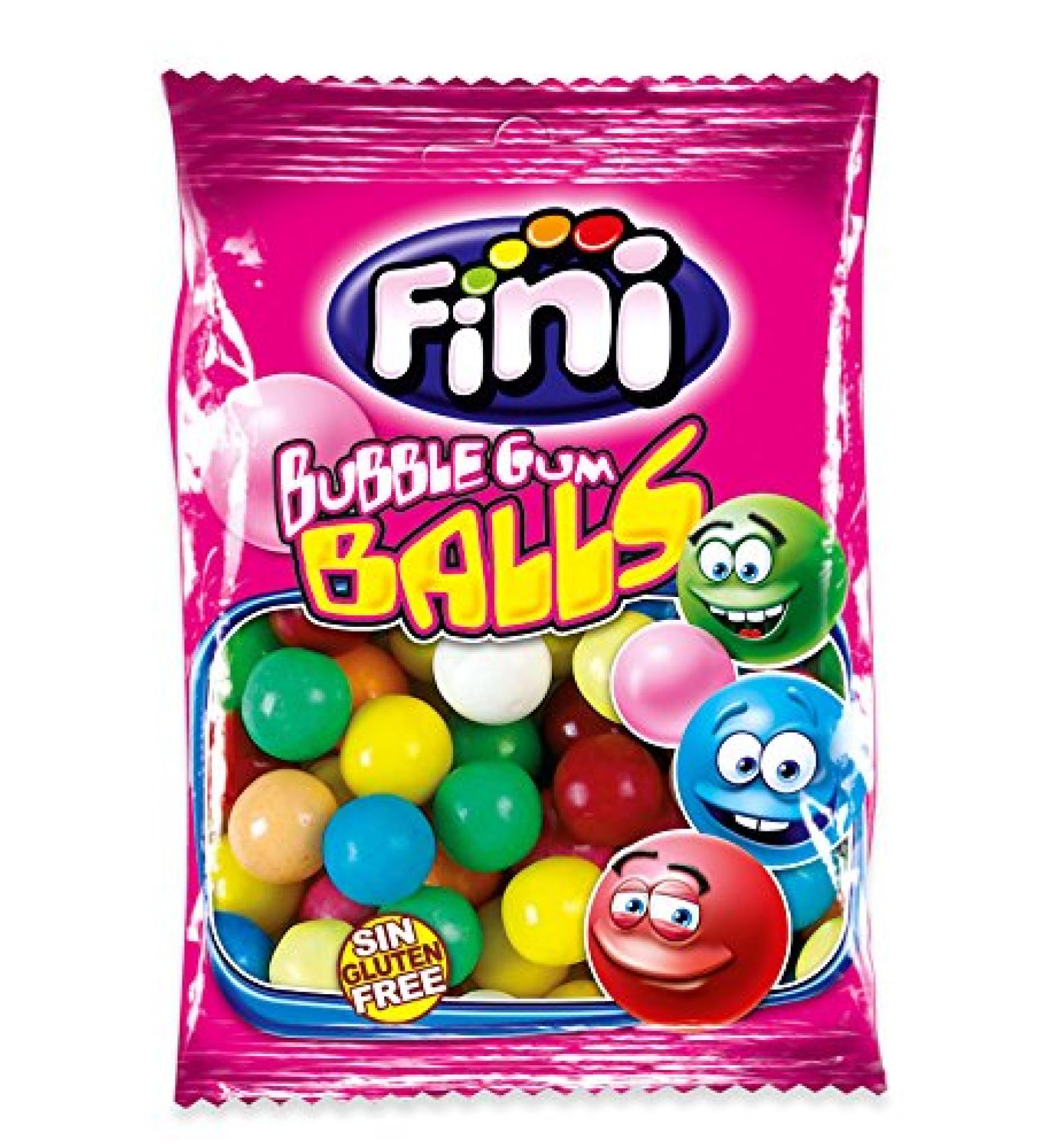 Fini - Sachet Billes Chewing-gum - 100g