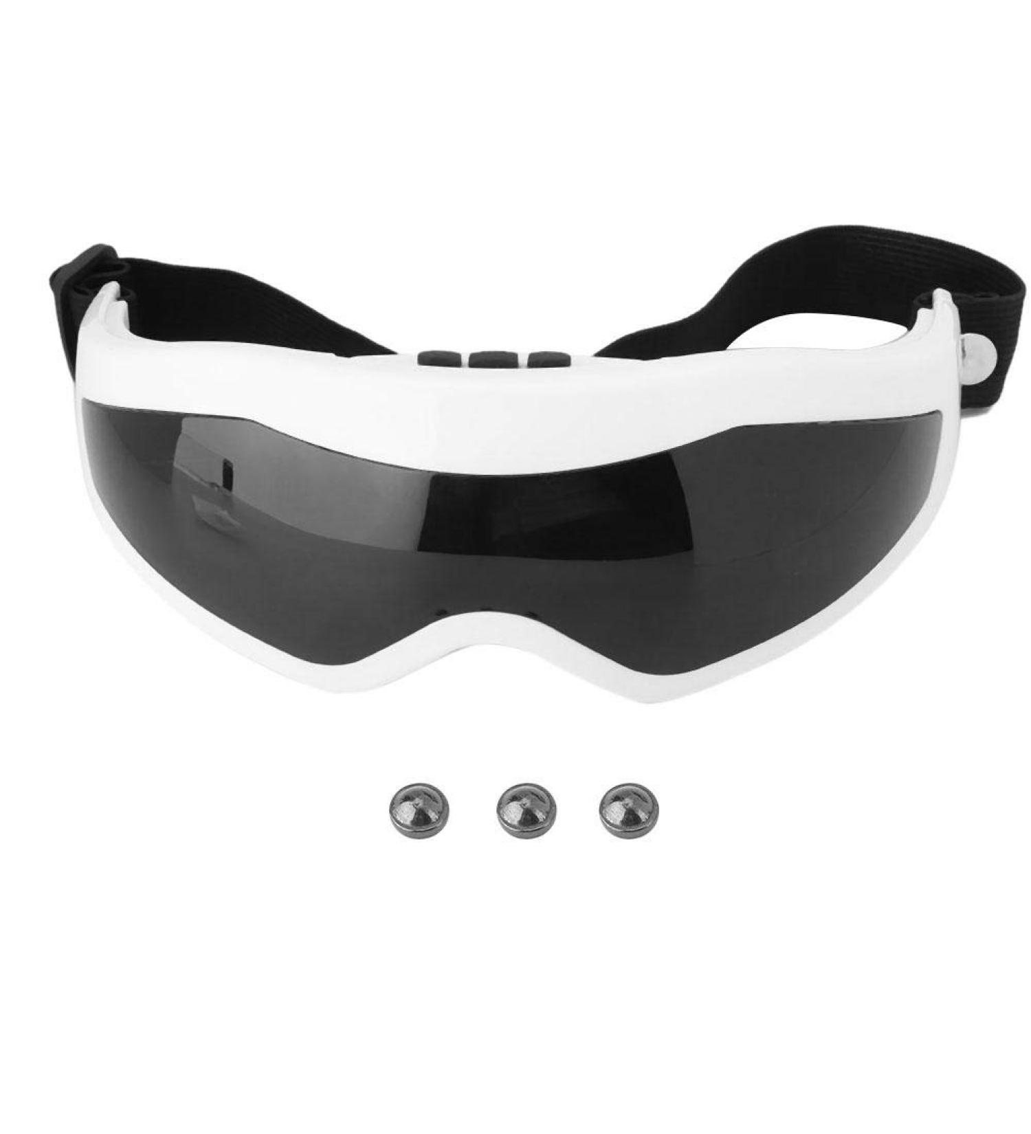 Premium Electrical Eye Massage Device | Heat & Air Compression for Dry Eyes Dark Circles & Eye Fatigue Relief - Buy Online on GoSupps.com