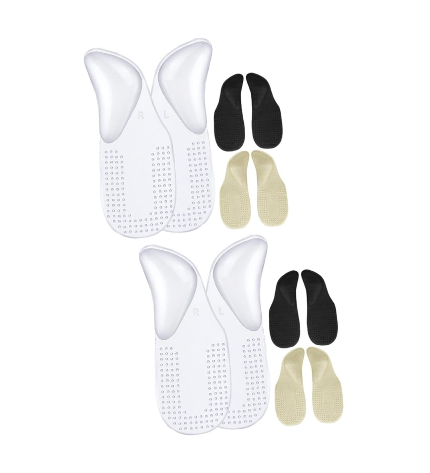 FOMIYES 6 Pairs High Heel Insoles - Supportive Orthotic Gel Inserts for Women s Shoes - Reusable Foot Support Pads - Buy Online on GoSupps.com