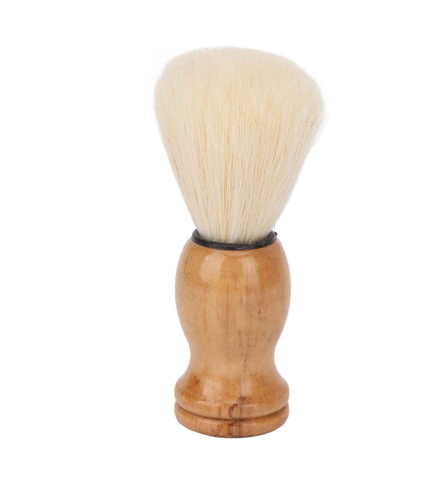 2 Piece Synthetic Shaving Brushes for Men | Curved Handle Travel Razor | Perfect Gift for Home & Salon - Buy Online on GoSupps.com