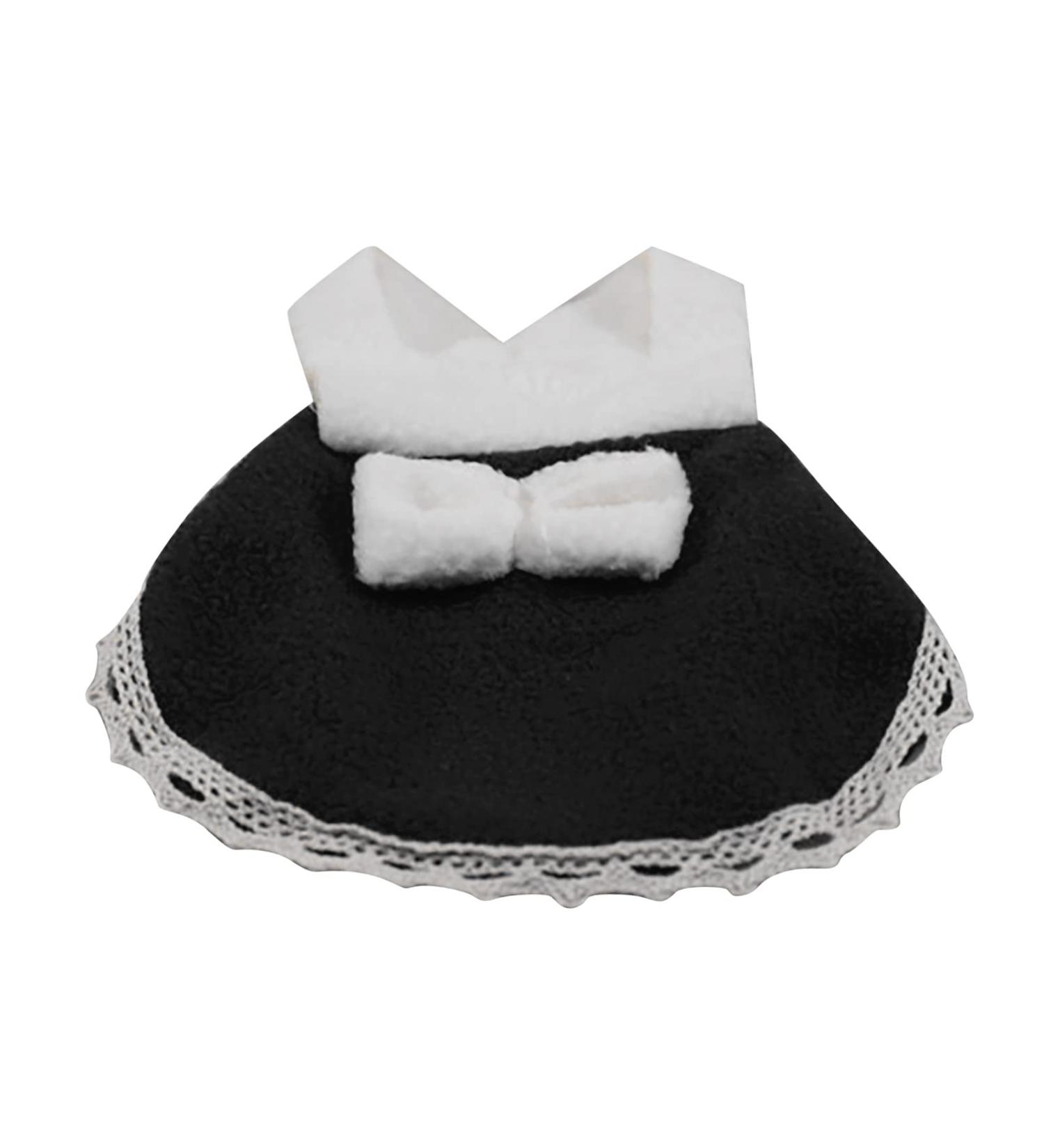 Ywstyllelty Winter Chihuahua Dog Coat - Princess Dress in Black XS - Strawberry & Pineapple Couples Pet Clothing - Buy Online on GoSupps.com