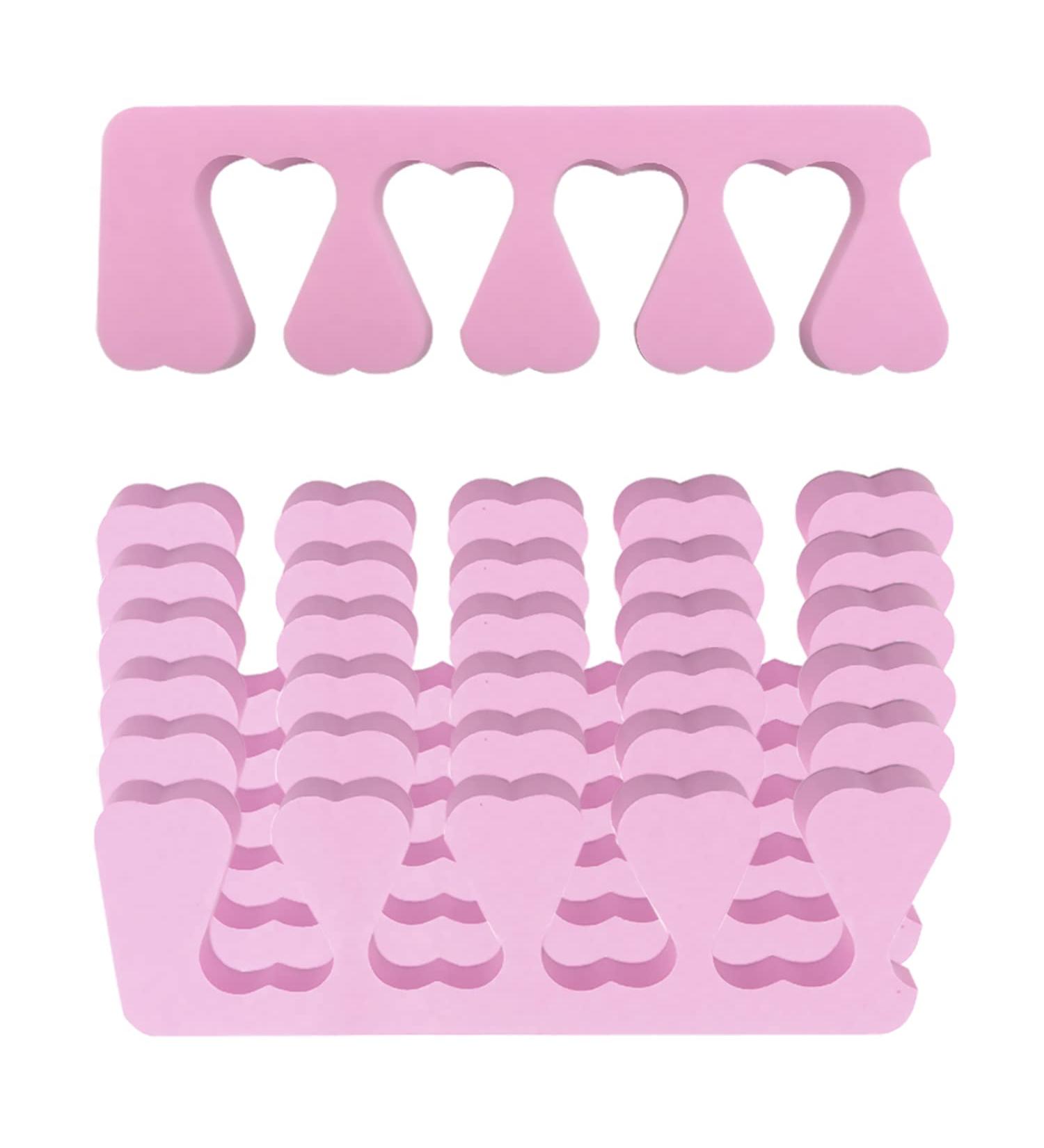 FTONOM5 6Pcs Toenail Polish Painting Pedicure Sponge Separator Spreaders - Nail Art Accessories for Men and Women - Buy Online on GoSupps.com