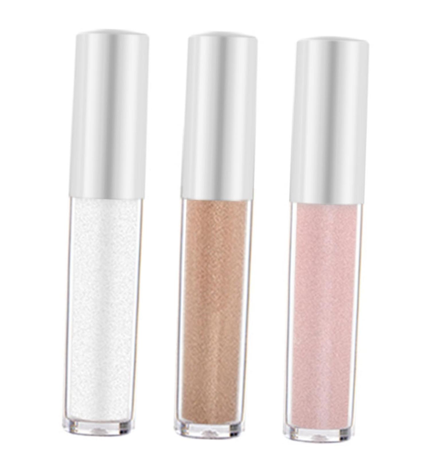 Gogogmee 3pcs Polarized Monochrome Eyeshadow Makeup Eyeshadow Women Glitter Eyeshadow Makeup Product Plastic - Buy Online on GoSupps.com