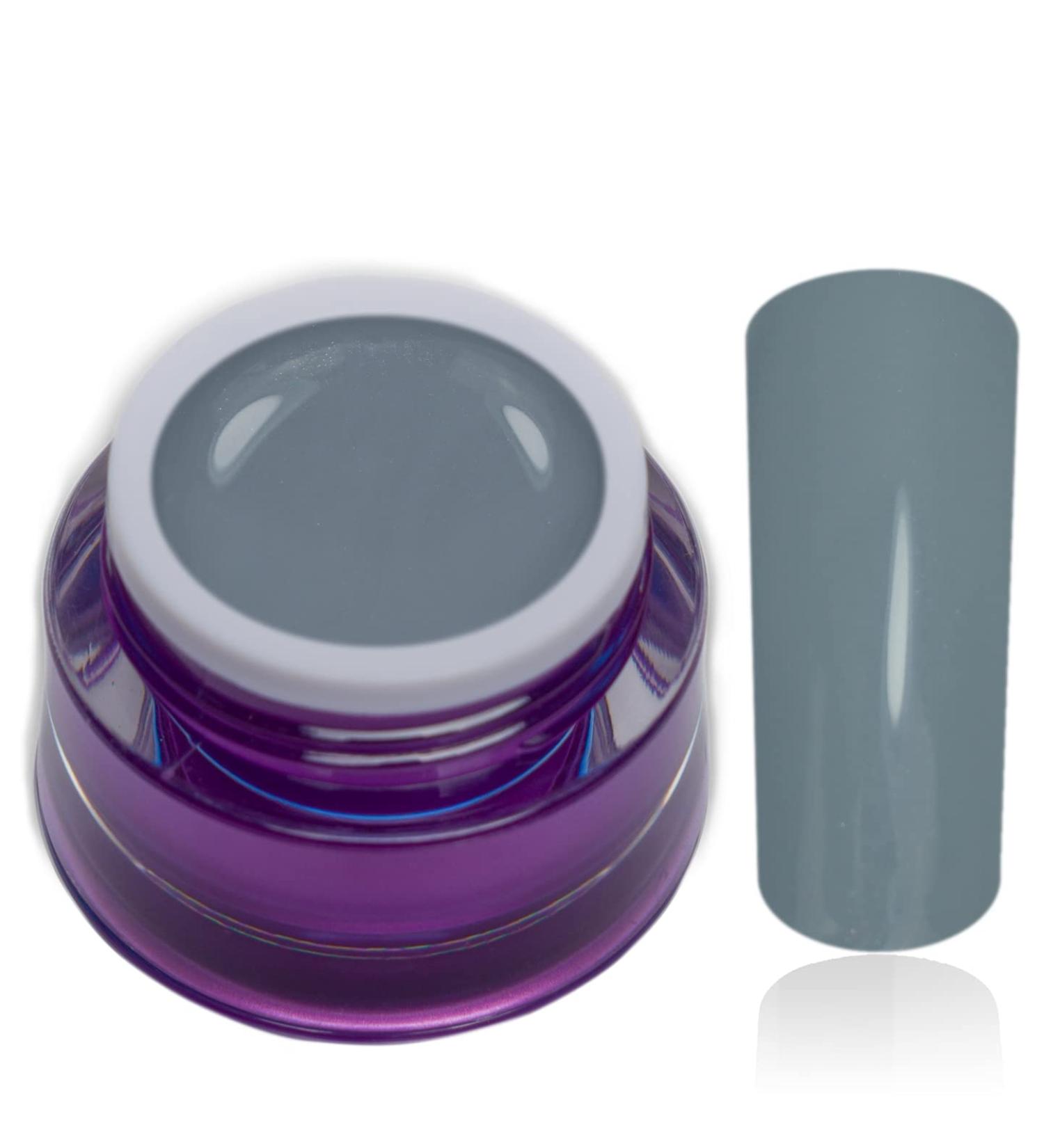 Cosma Grey Light Grey UV LED Nail Gel - Studio Quality Color Gel (5ml) | RM Beautynails - International Shipping Available - Buy Online on GoSupps.com