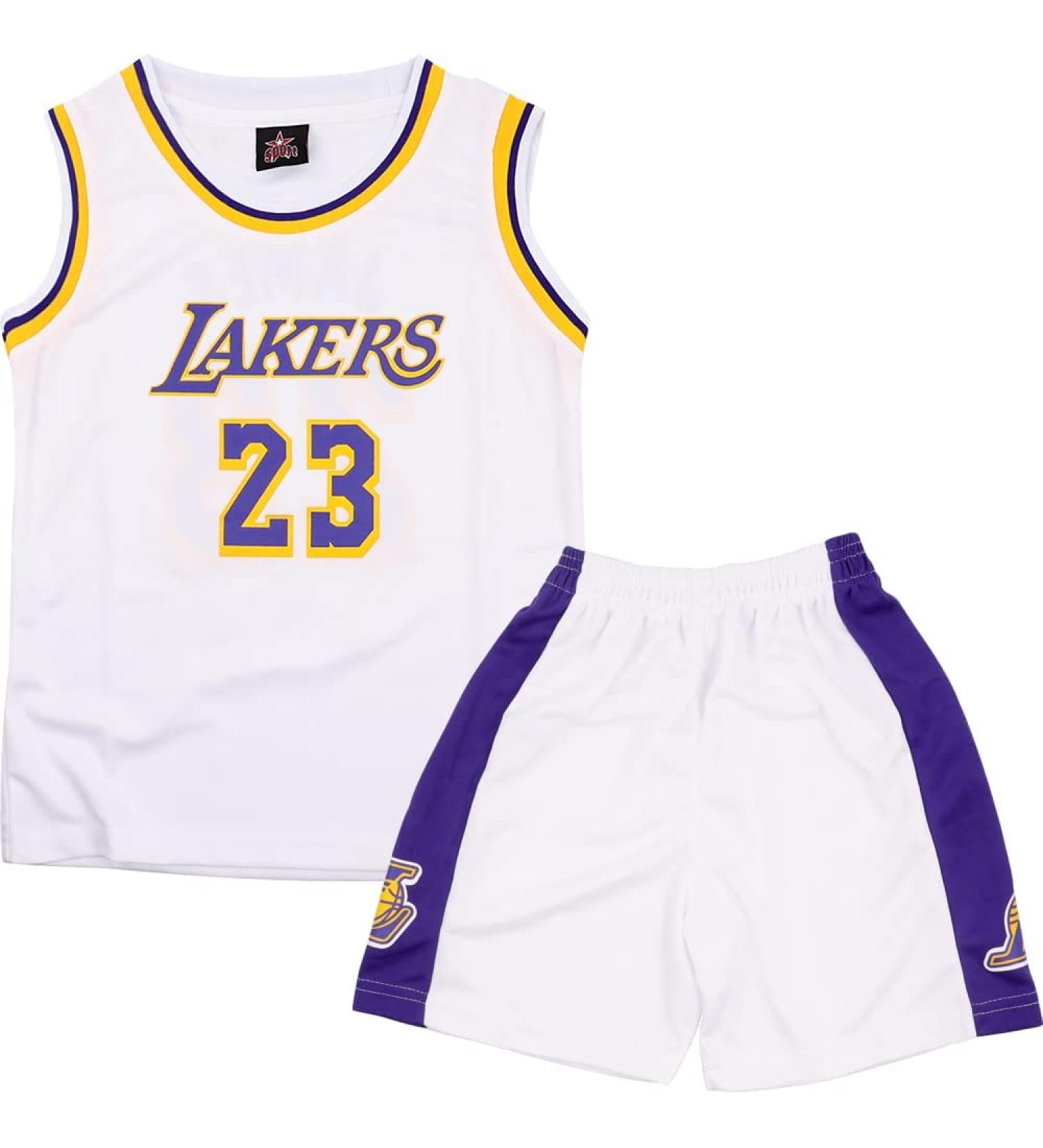 Shop Children's Basketball Jersey Set - 2-Piece White Sleeveless Outfit (Ages 8-10) | Stylish & Comfortable Fashion Jerseys - Buy Online on GoSupps.com