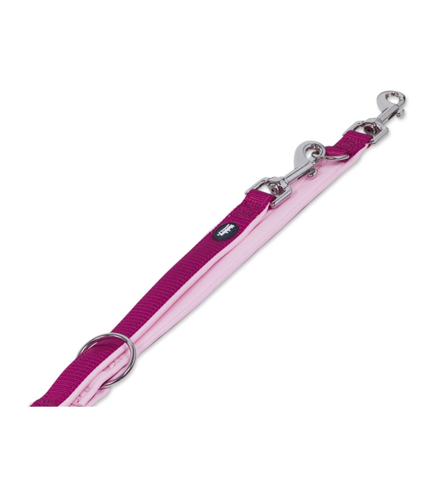 Nobby leash Classic Preno raspberry / pink L: 200 cm W: 15/20 mm 1 piece raspberry/pink 200 cm/15-20 mm
