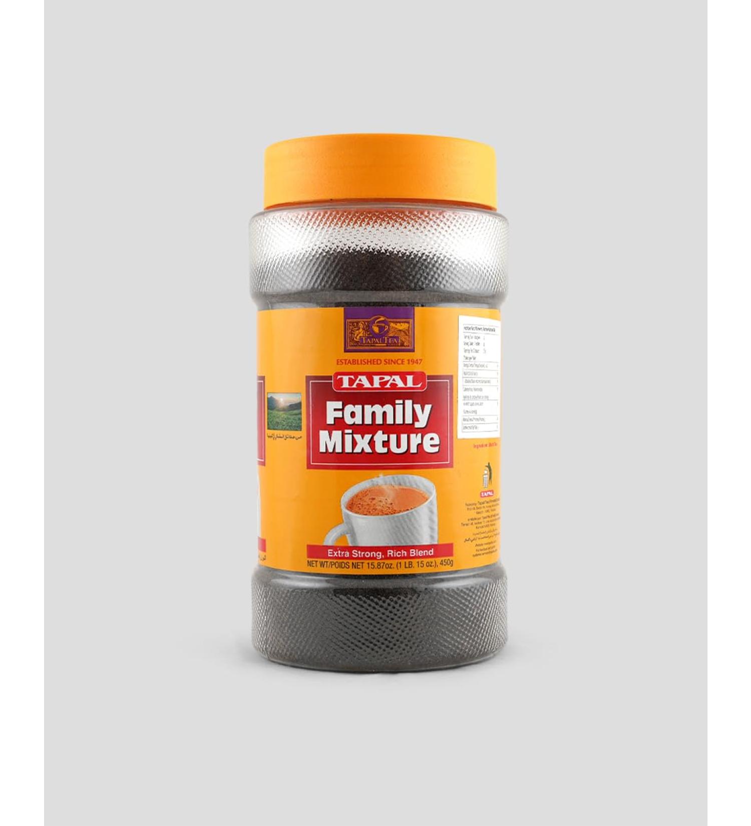 Tapal Tea Family Mixture 450g Jar
