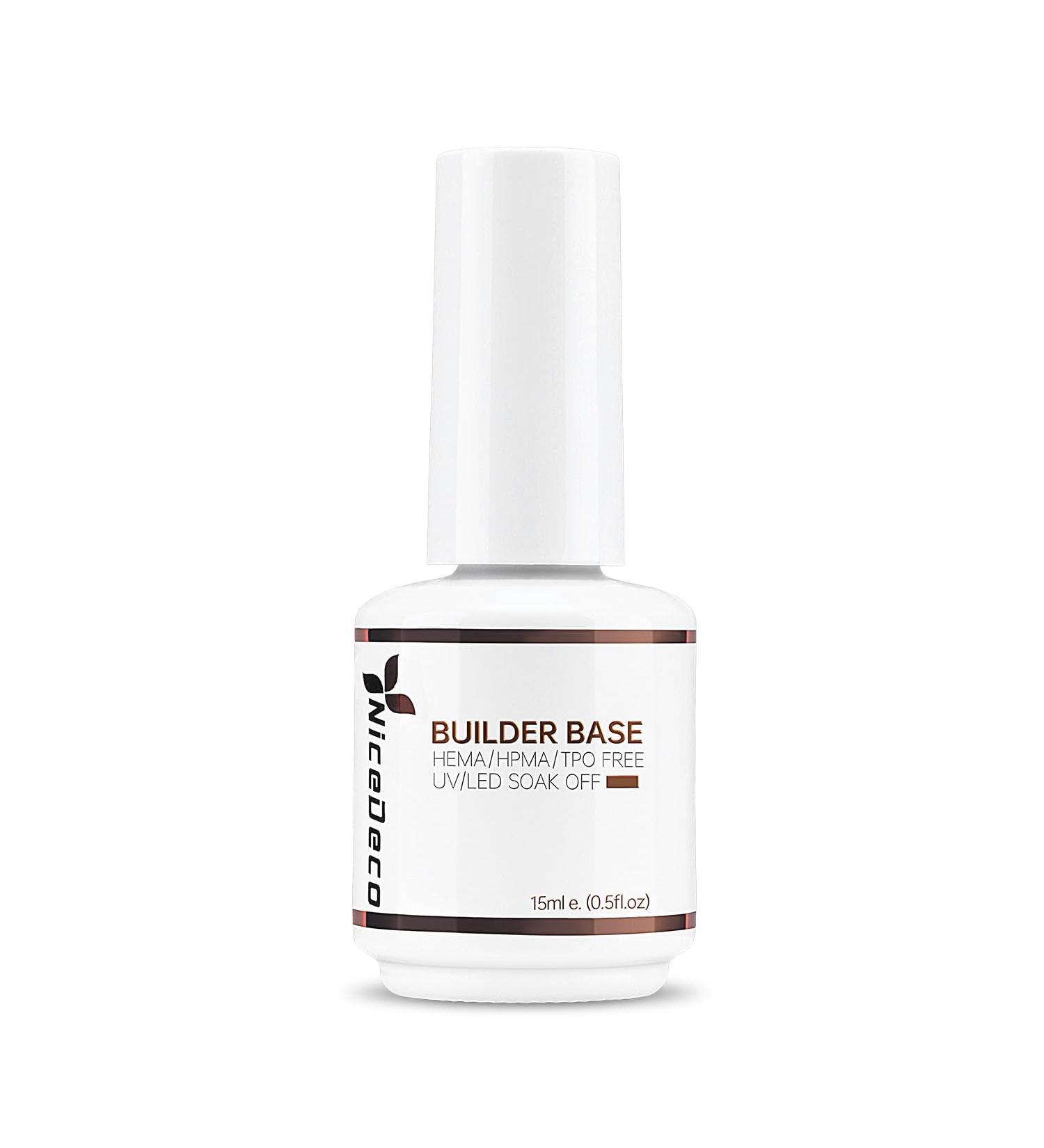 Builder Nail Gel 15ML - 7 in 1 Clear Base Gel Strengthener & Hard Gel for Nail Extensions | Shop Internationally - Buy Online on GoSupps.com