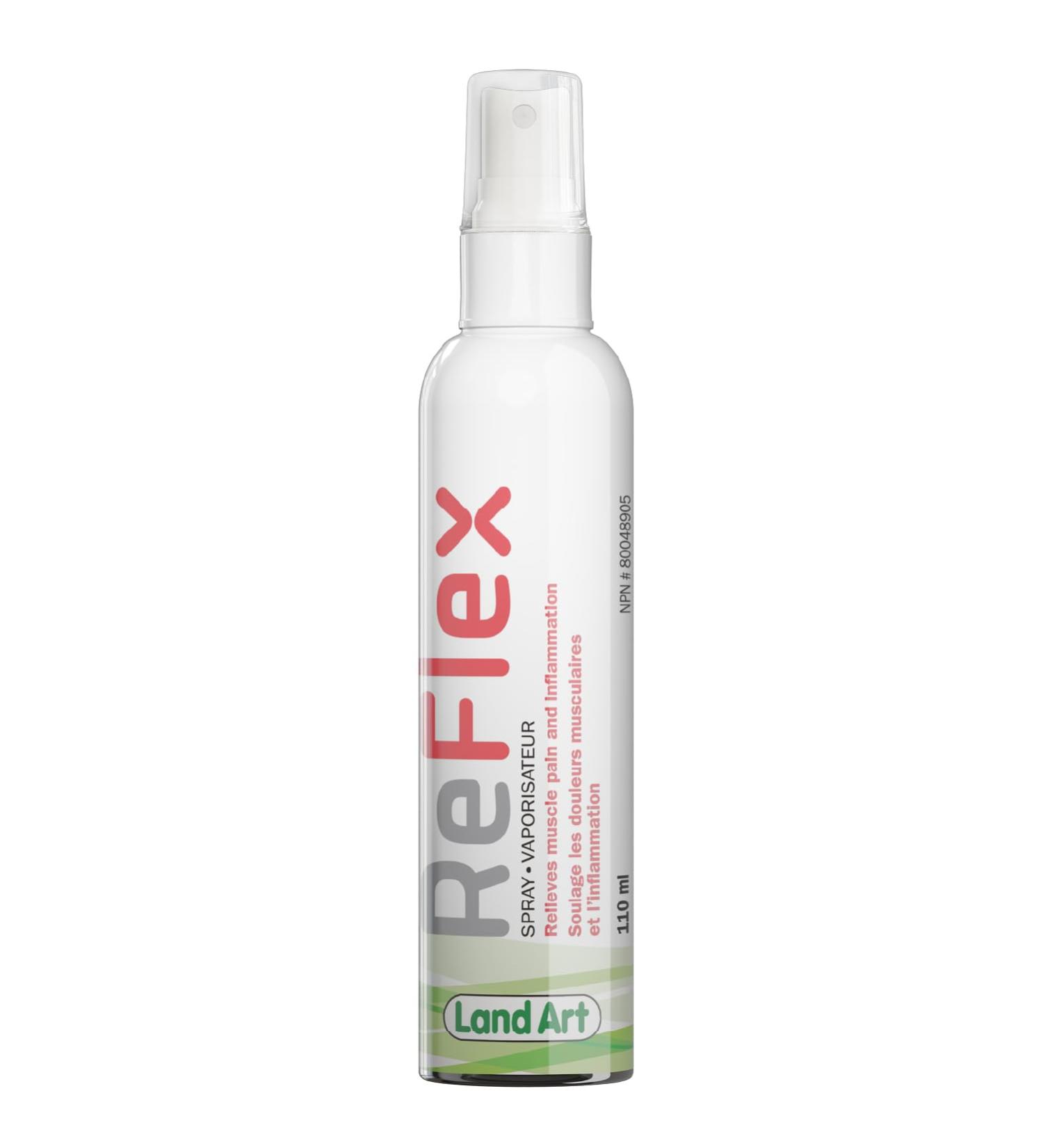 Topical Spray Instant Pain Relief Relaxes Muscles - Pain Blocker 110ml - Natural Ingredients Cooling & Warming - Long Lasting Made in Canada - Buy Online on GoSupps.com