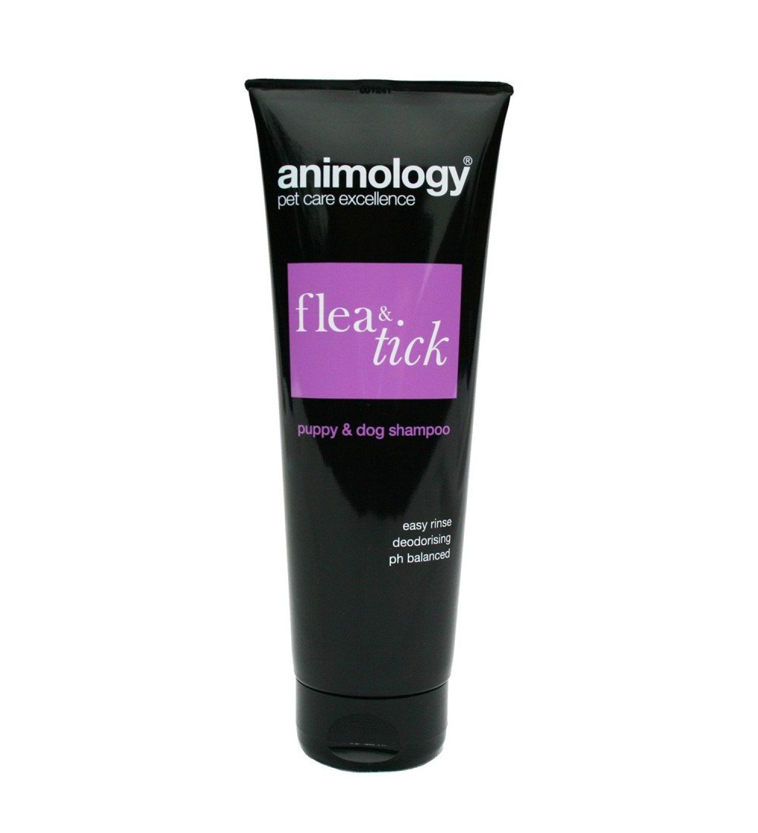 Animology Dog Flea & Tick Shampoo 250ml (Pack of 4)