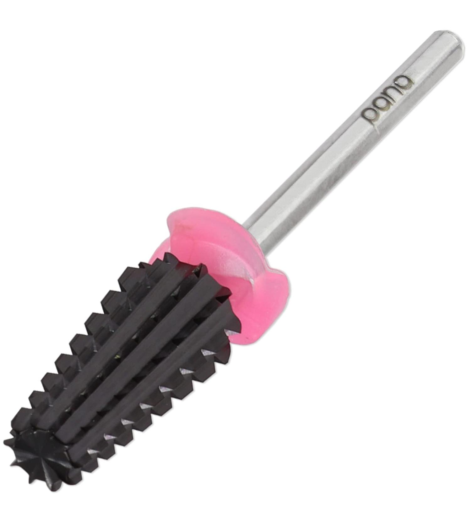 PANA Nail Carbide 5 in 1 Bit - Dual Direction for Left and Right Handed - Fast Acrylic or Hard Gel Removal - 3/32 Shank - Manicure Nail Art Drill (Triple Coarse - 3XC Black) - Buy Online on GoSupps.com