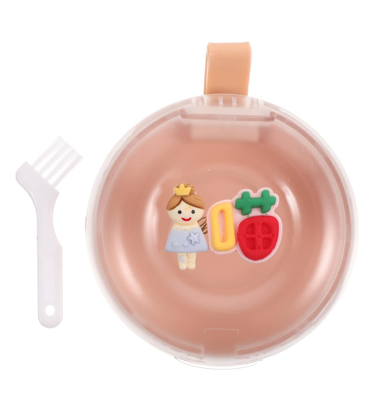 Gleavi Cute Dental Container for False Teeth & Orthodontic Supplies - Pink Storage Box for Dentures & Braces - Ideal for Home & Travel - Buy Online on GoSupps.com