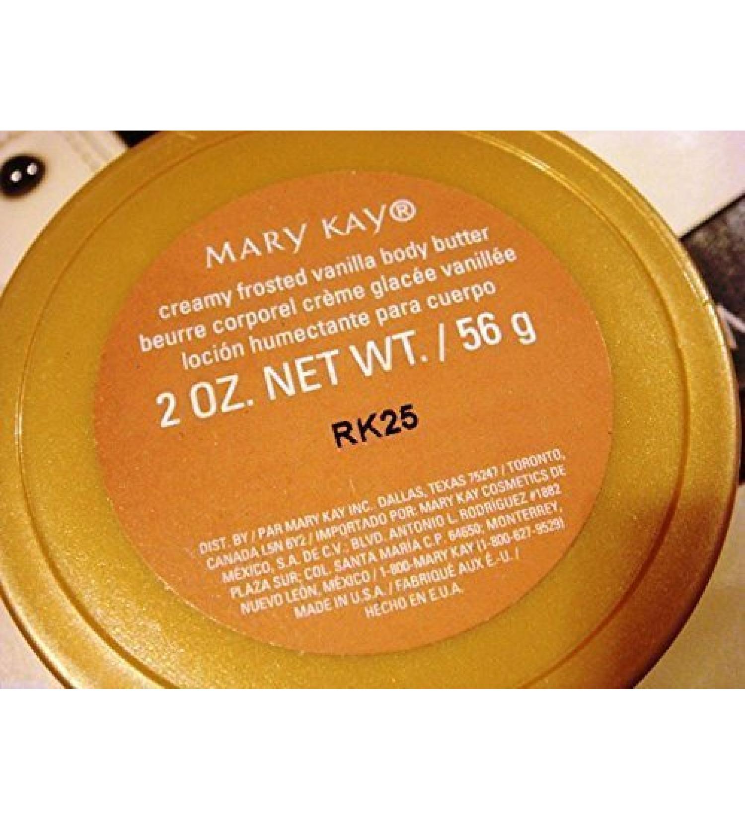 Mary Kay Creamy Frosted Vanilla Body Butter Full Size For Very Dry Skin