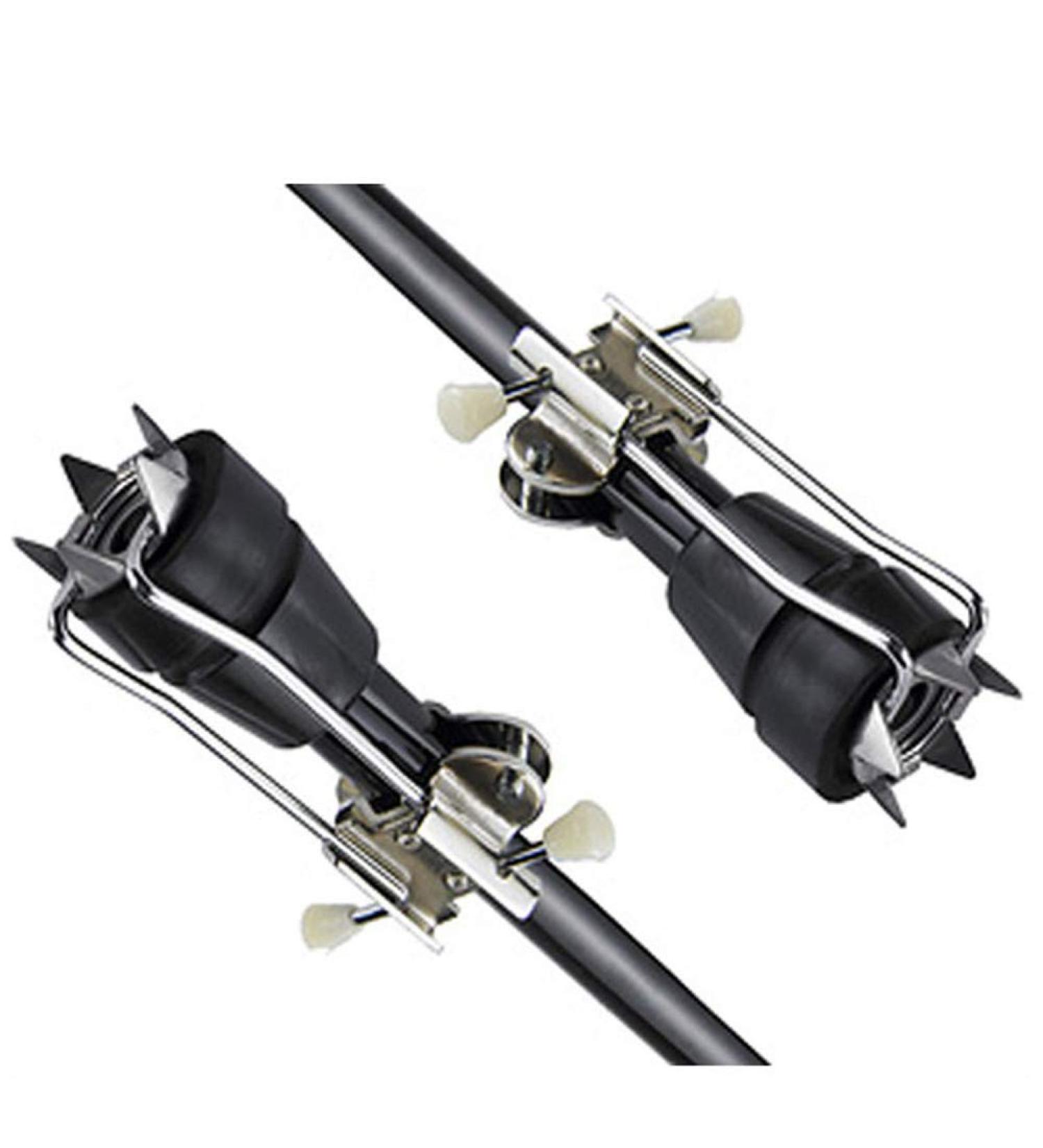 Ice Grips Claws for Walking Sticks Canes Crutches Heavy Duty 5 Tooth Stainless Steel Ice Grip for Winter Safety 2 - Buy Online on GoSupps.com