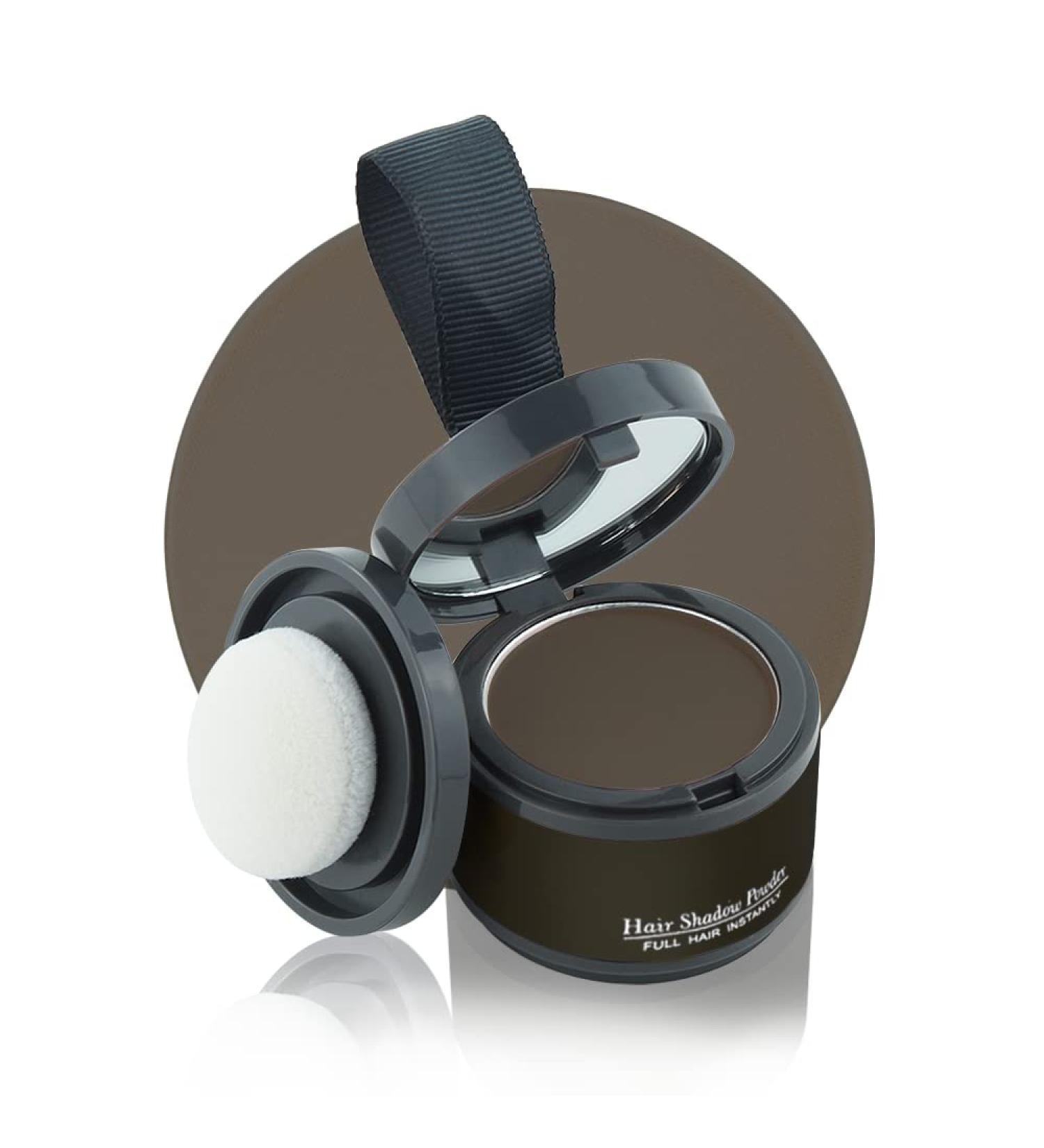 VOLLUCK Dark Brown Root Touch Up Hair Powder Stick for Thinning Hair - Cover Bald Spots, Hairline Shadow, Eyebrows, Beard Line - Men and Women - Buy Online on GoSupps.com