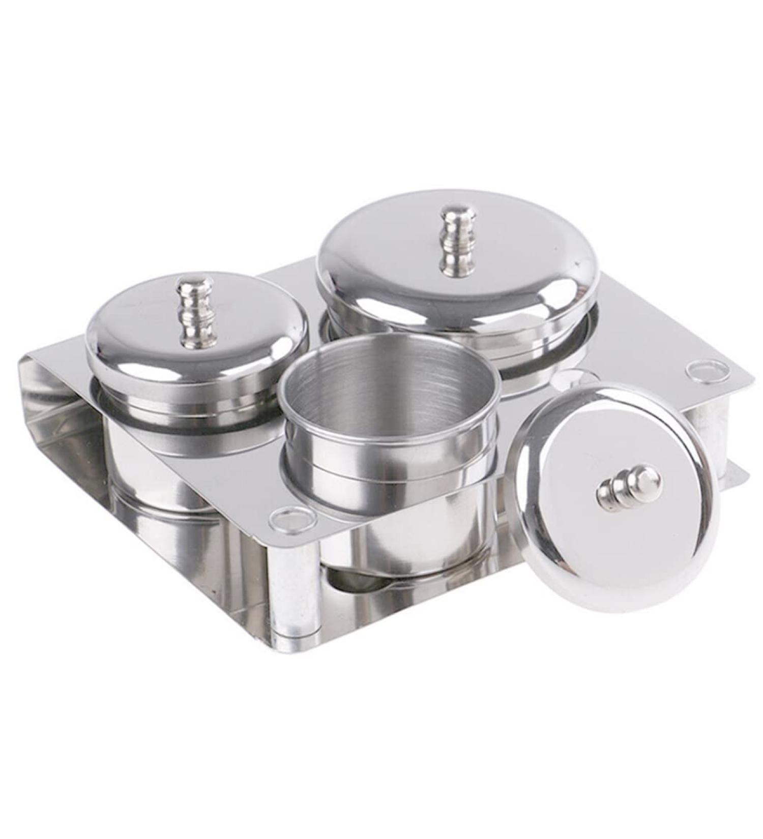 Manicure Container Liquid Powder Cup Crystal Tools Dispensing Container With Lid for Women manicure liquid holder - Buy Online on GoSupps.com