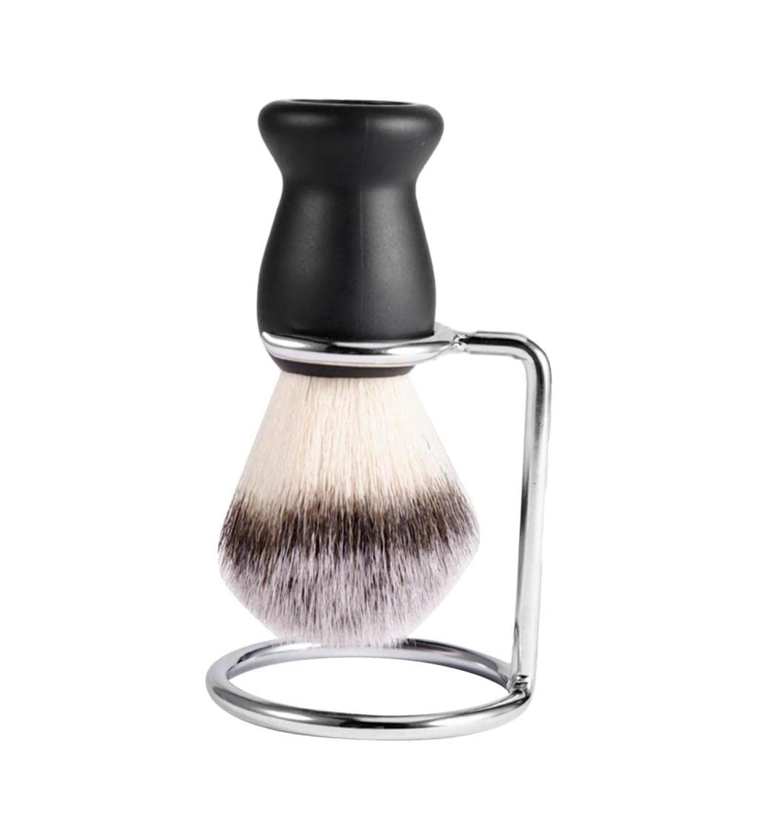 Predolo High-Quality Shaving Brush - Elegant Wooden Handle for the Perfect Shave | International Shipping Available - Buy Online on GoSupps.com