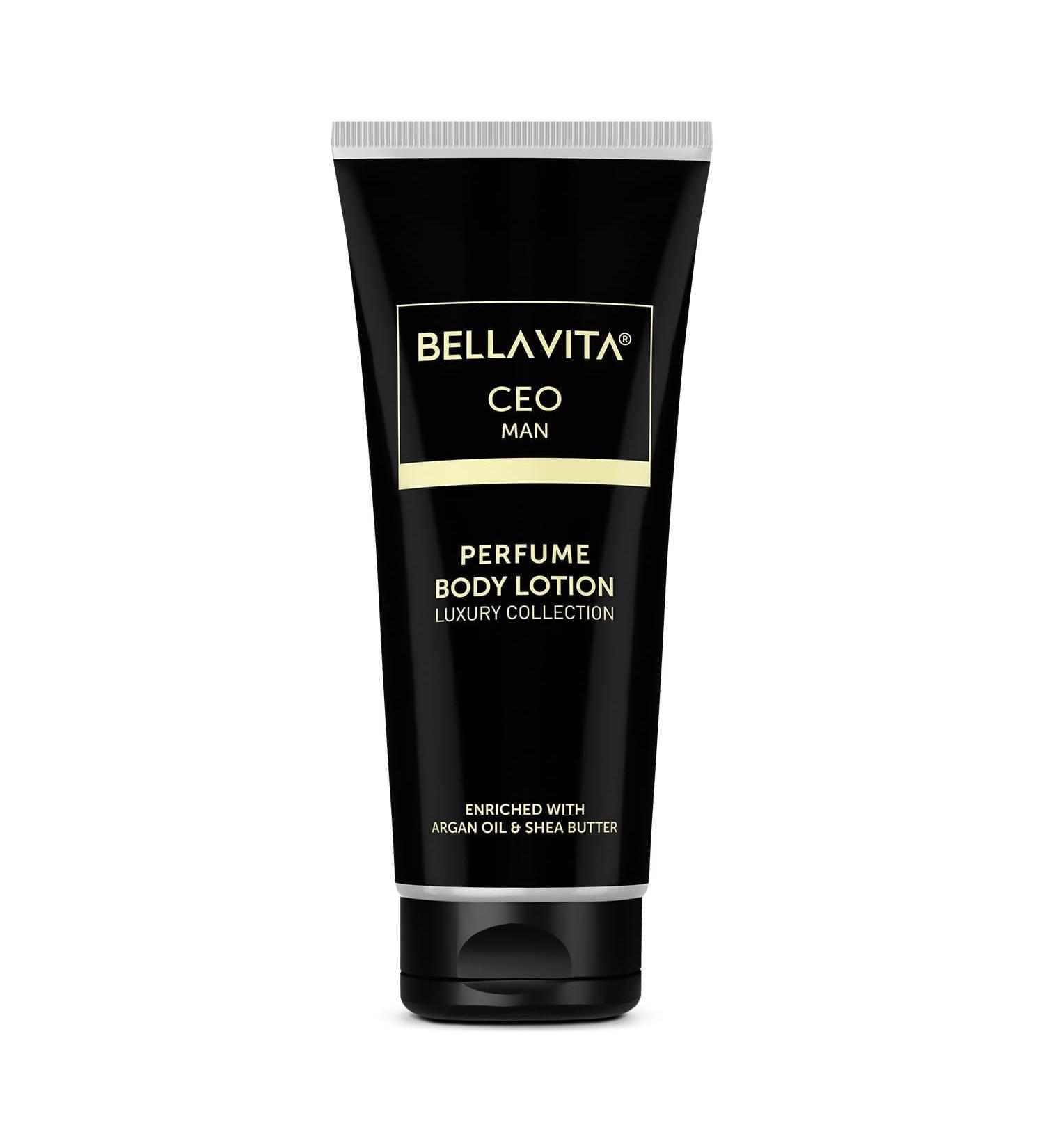 Luxury Body Perfume Lotion for Men - Bell a Vit - Nourishing & Hydrating with Argan Oil & Shea Butter | 200ml - Buy Online on GoSupps.com