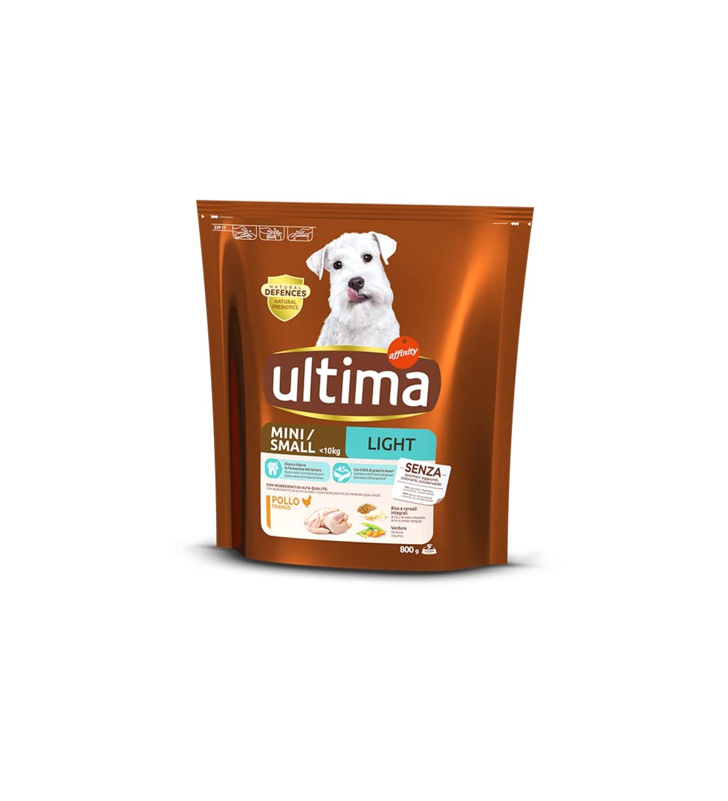 Ultima Mini Light Dog Food with Chicken 800 g - Buy Online on GoSupps.com