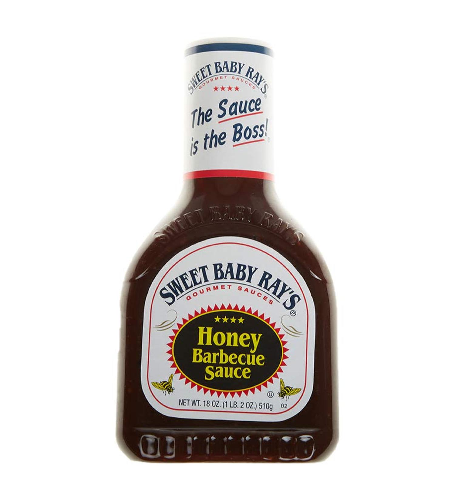 Sweet Baby Ray's Honey Barbecue Sauce 510g - Authentic Flavor in a Convenient 1-Pack! - Buy Online on GoSupps.com