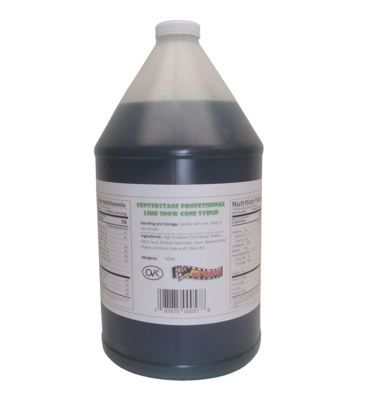 Snow Cone Syrup Lime