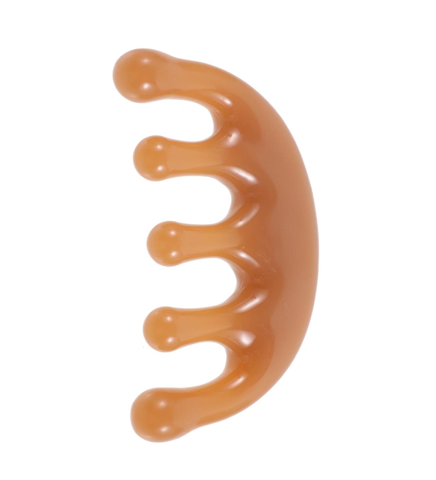 Genetic Massage Comb | Acupuncture Ridge Wide Comb for Scalp Relaxation | 10x6.3cm Massage Device Accessories - Buy Online on GoSupps.com