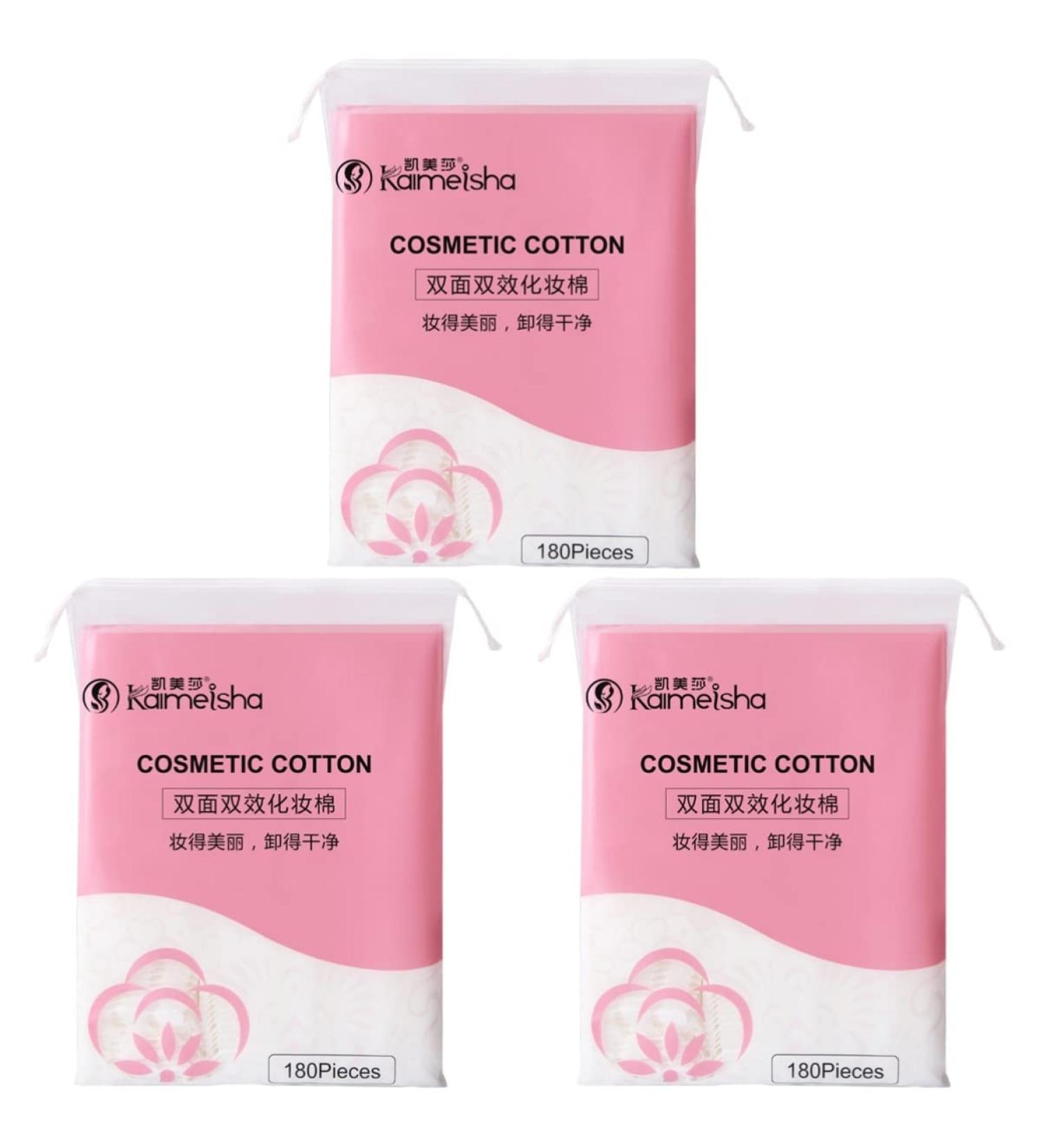 FRCOLOR 540 Pcs Disposable Face Cotton Pads - Makeup Wipes Cleaning Wipes & Facial Cleansing Pads - Soft Convenient & Perfect for All Skin Types - Buy Online on GoSupps.com