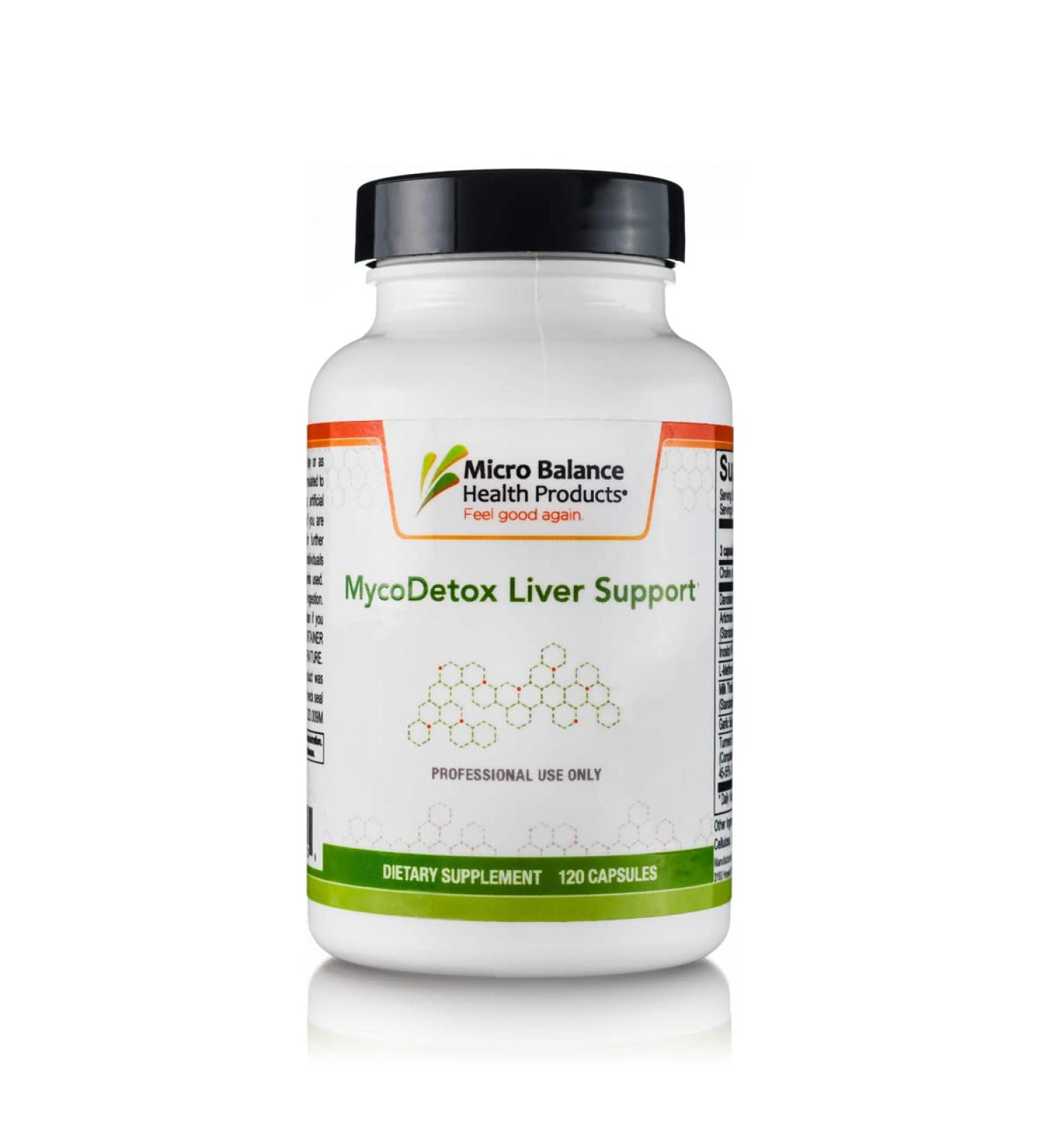Micro Balance MycoDetox Liver Support | Enhanced Liver Detox & Bile Flow | Kidney Function Support - 120 Capsules - Buy Online on GoSupps.com