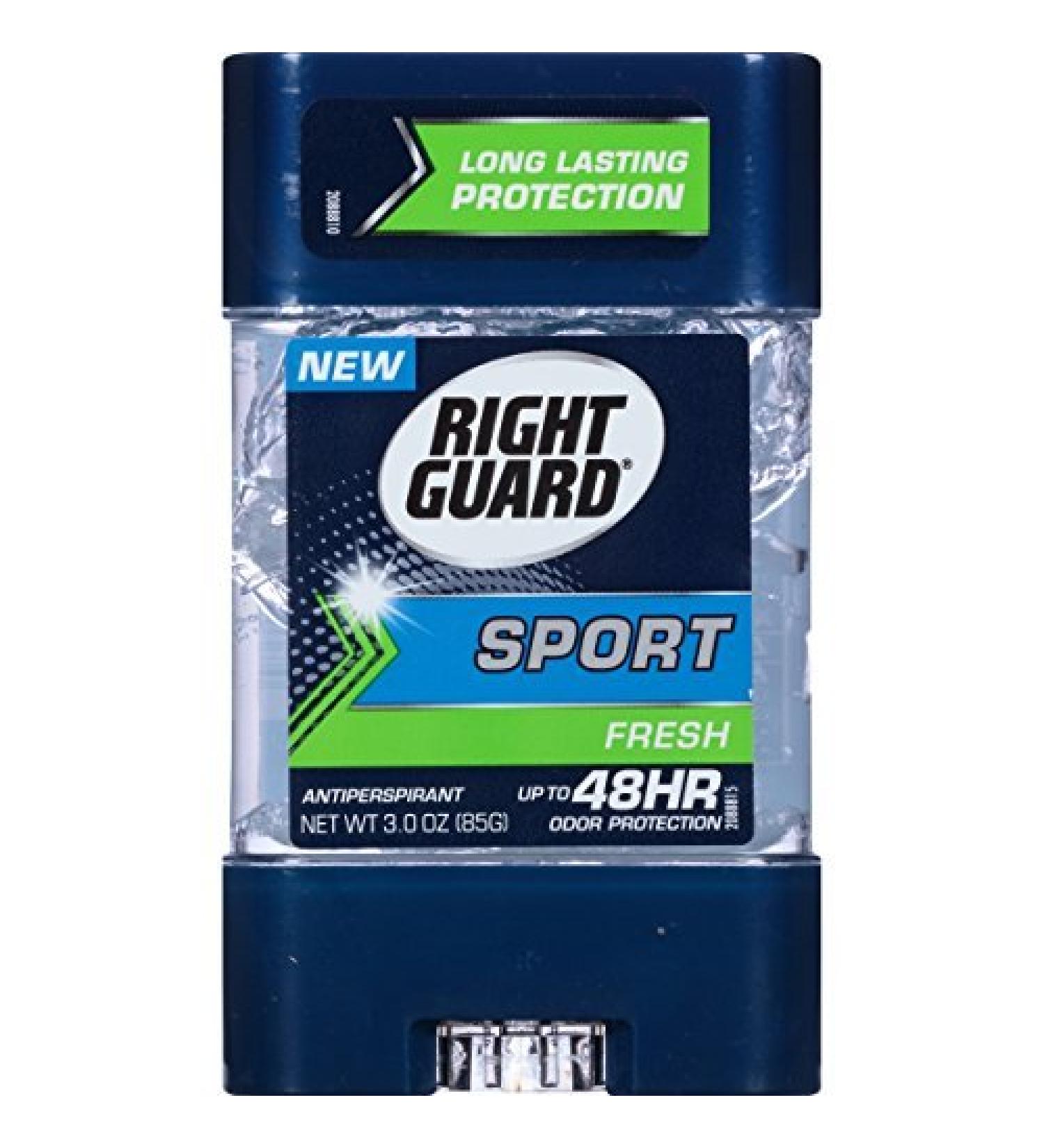 Right Guard Sport Clear Gel Antiperspirant Fresh 3oz - Pack of 6 | Long-lasting Protection | Sweat and Odor Control - Buy Online on GoSupps.com