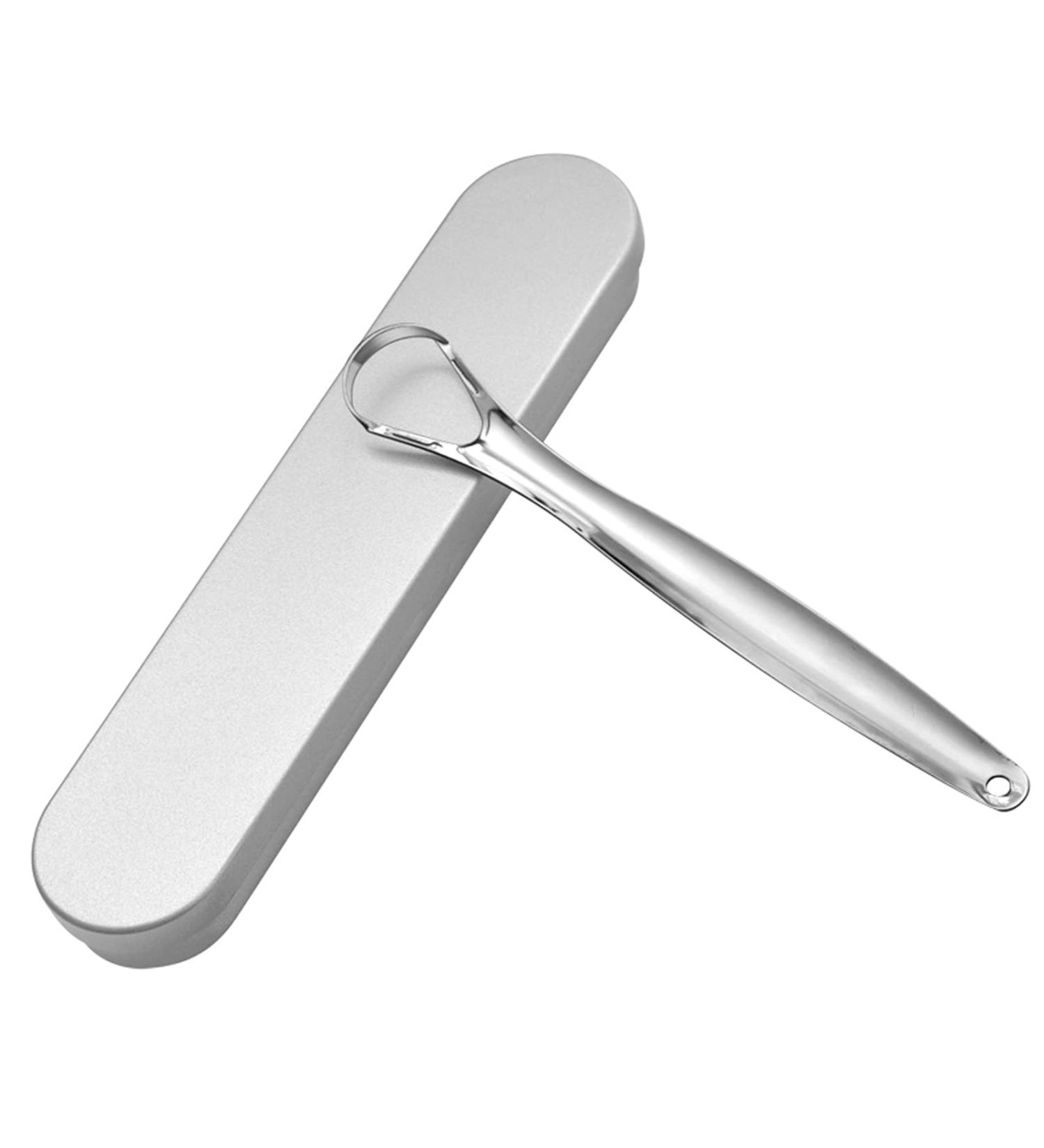 Buy High-Quality Ayurvedic Tongue Cleaner - Combat Bad Breath & Enhance Oral Hygiene | 14.7x2.3cm - International Shipping Available - Buy Online on GoSupps.com