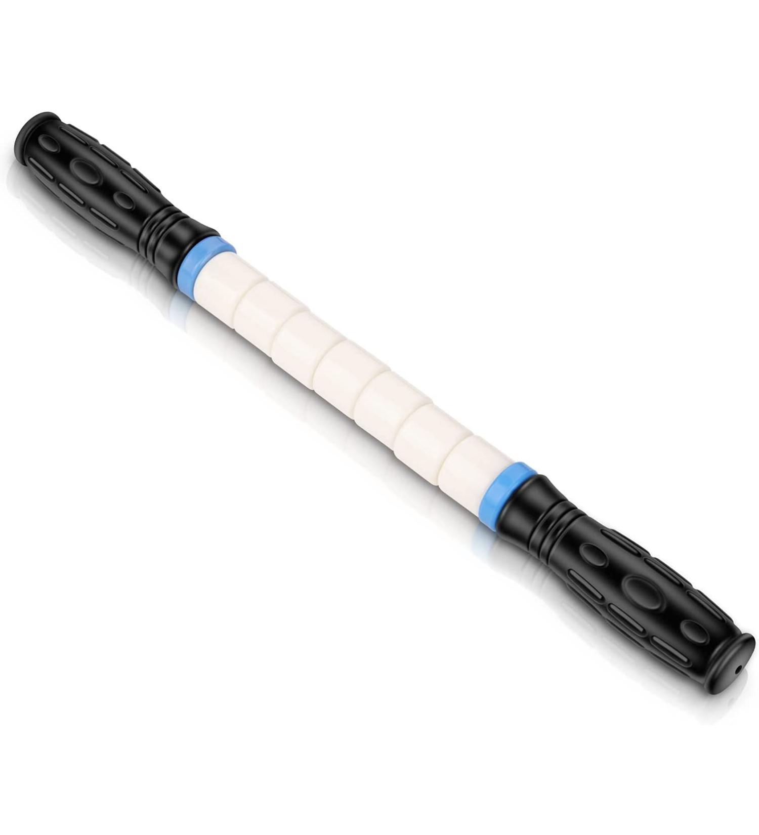 iGreely Premium Muscle Roller Stick 17 - Recommended by Physical Therapists for Fast Recovery & Relief from Cramps, Soreness, and Tight Muscles - Buy Online on GoSupps.com